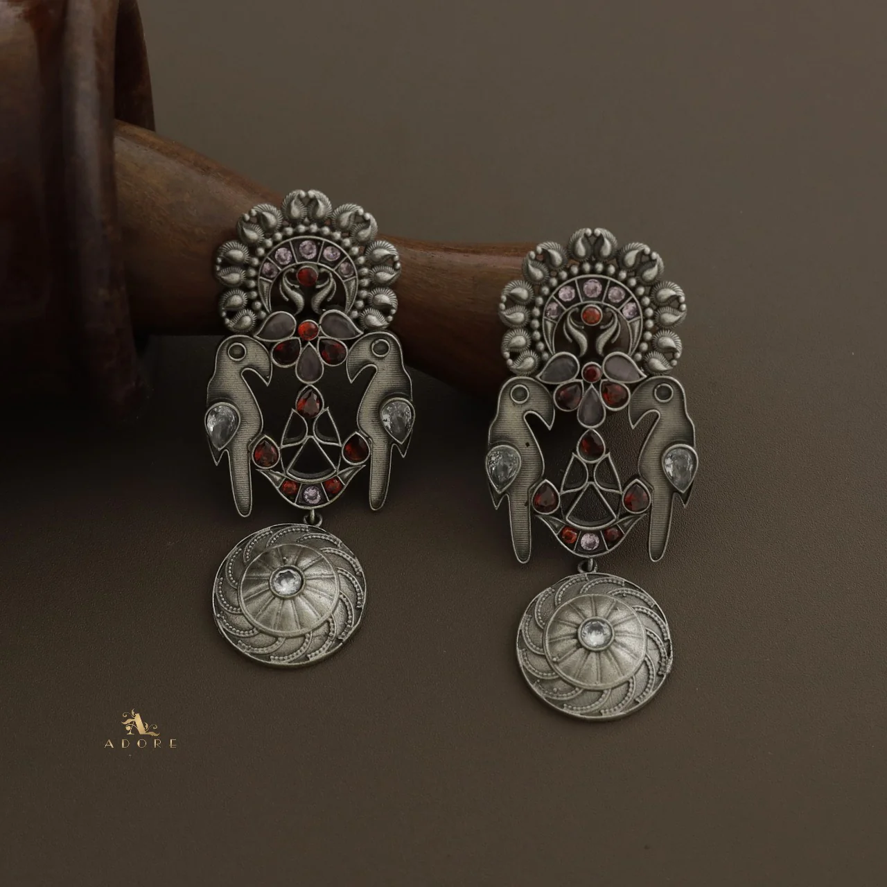 Haza Dual Bird Earring - Image 3