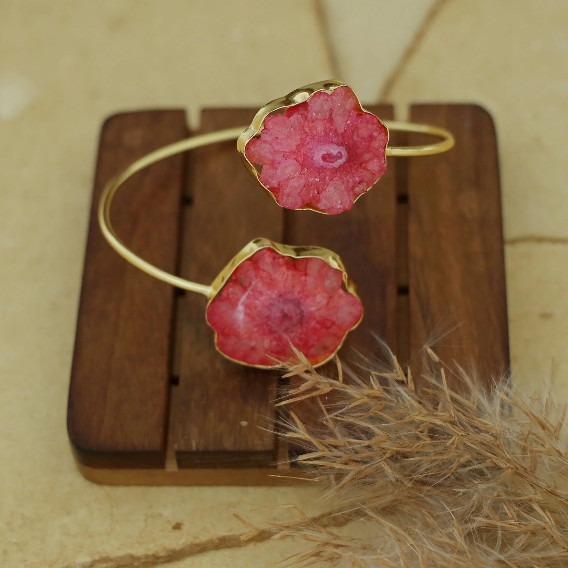 Hem Dual Solar Agate Bangle - Image 65