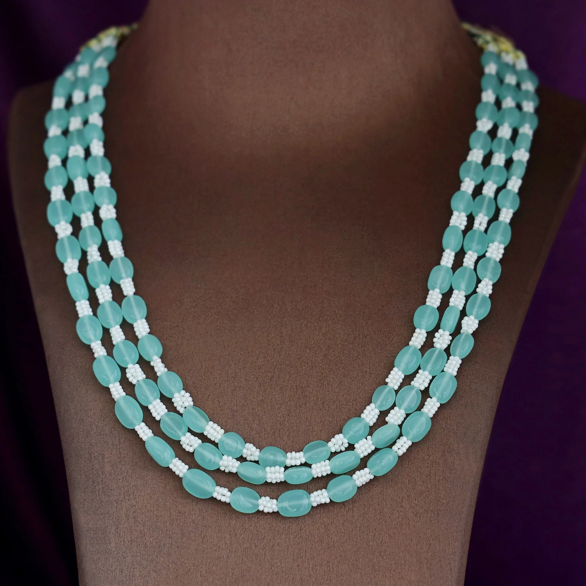 Hermina 3 Layer Neckpiece - Image 8