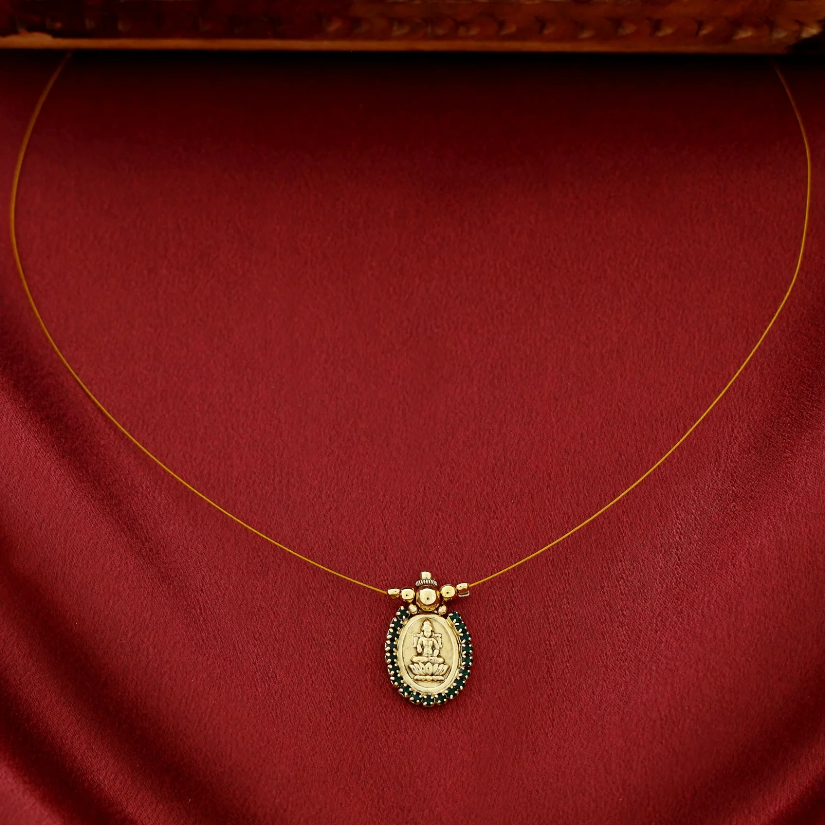 Himani Devi Pendant String Neckpiece - Image 2