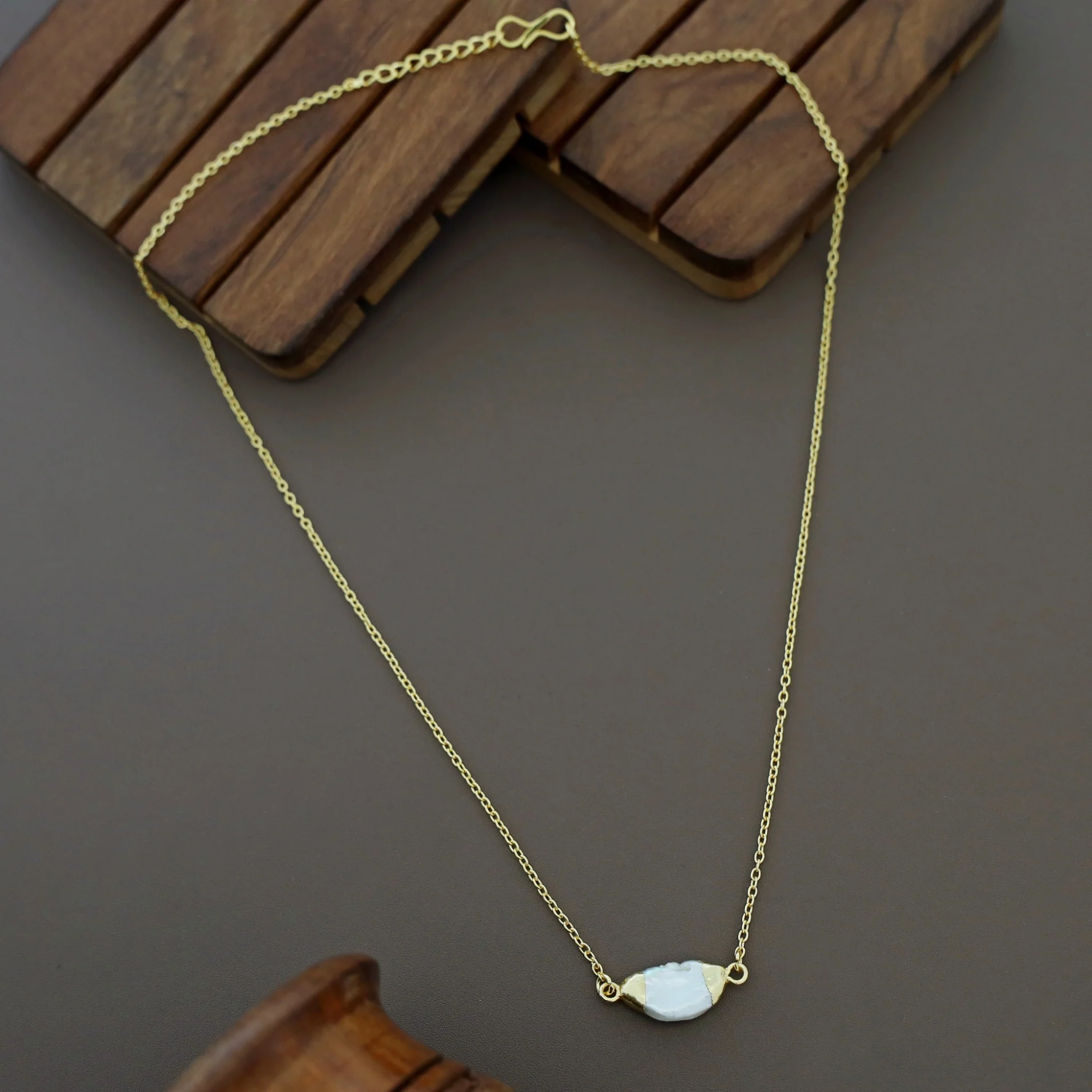 Imara Real Baroque Pendant Neckpiece - Image 4