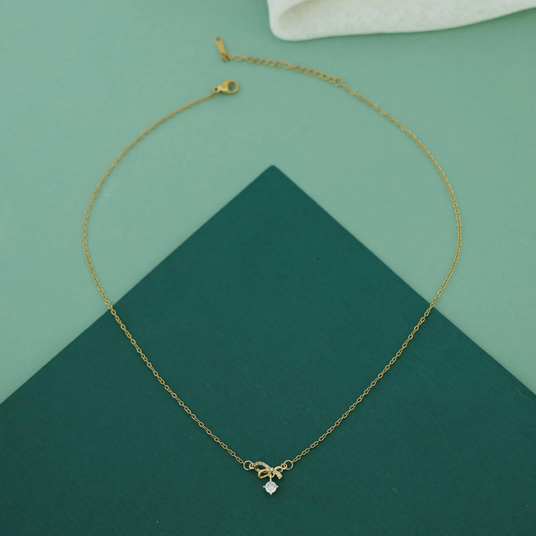 Irina Knot Stone Neckpiece - Image 2