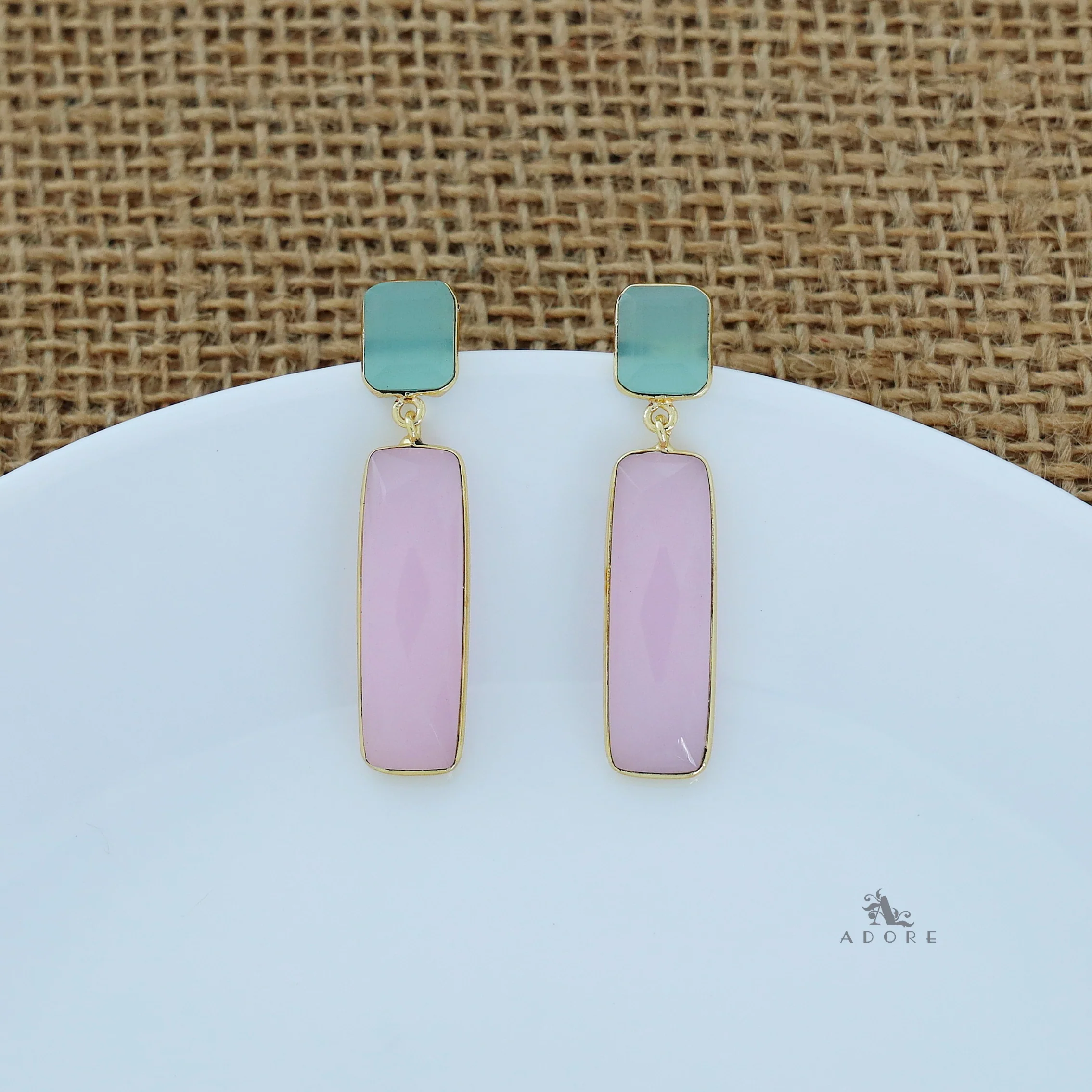 Jaarvi Dual Rectangle Earring - Image 19