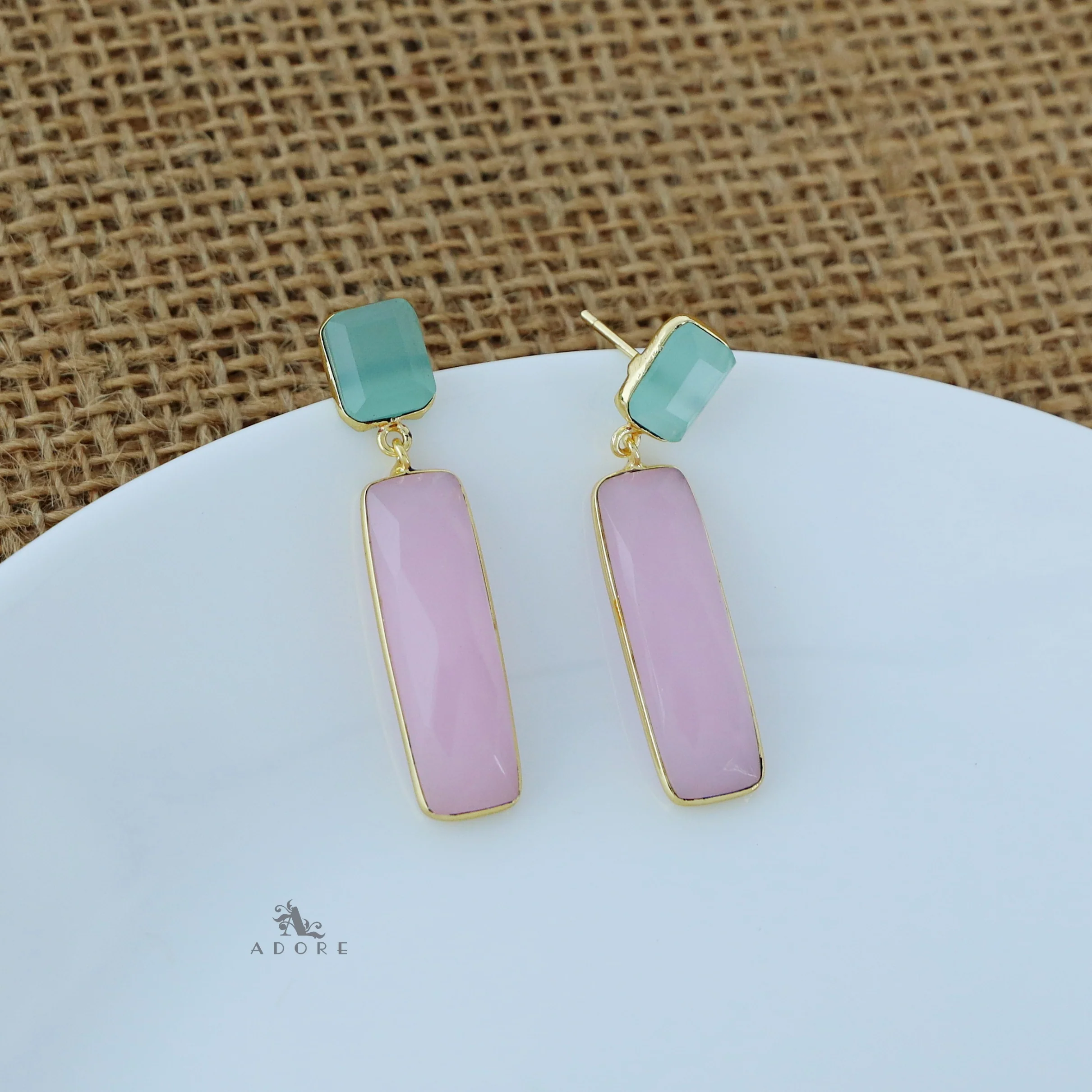 Jaarvi Dual Rectangle Earring - Image 21