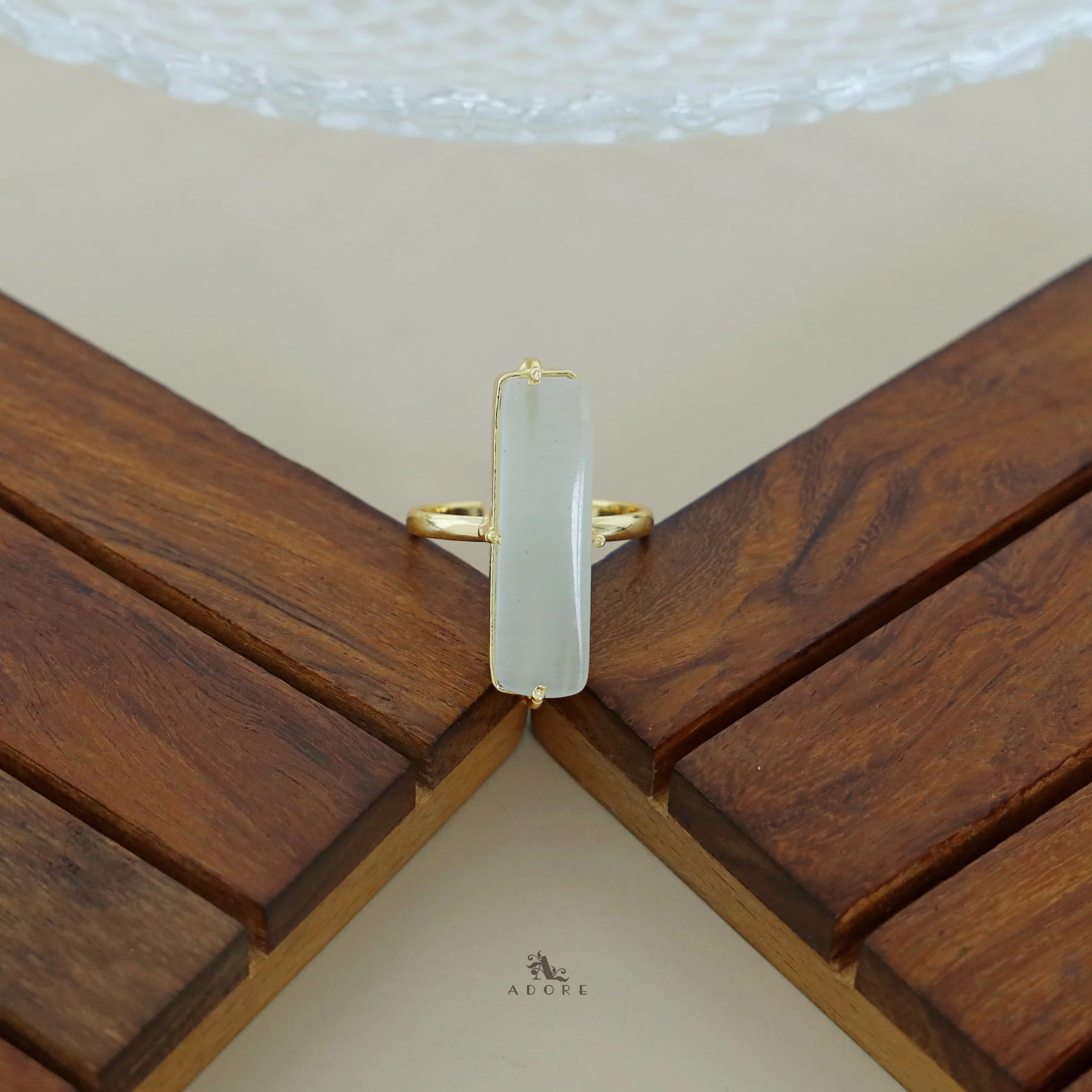 Jaarvi Glossy Rectangle Ring - Image 20