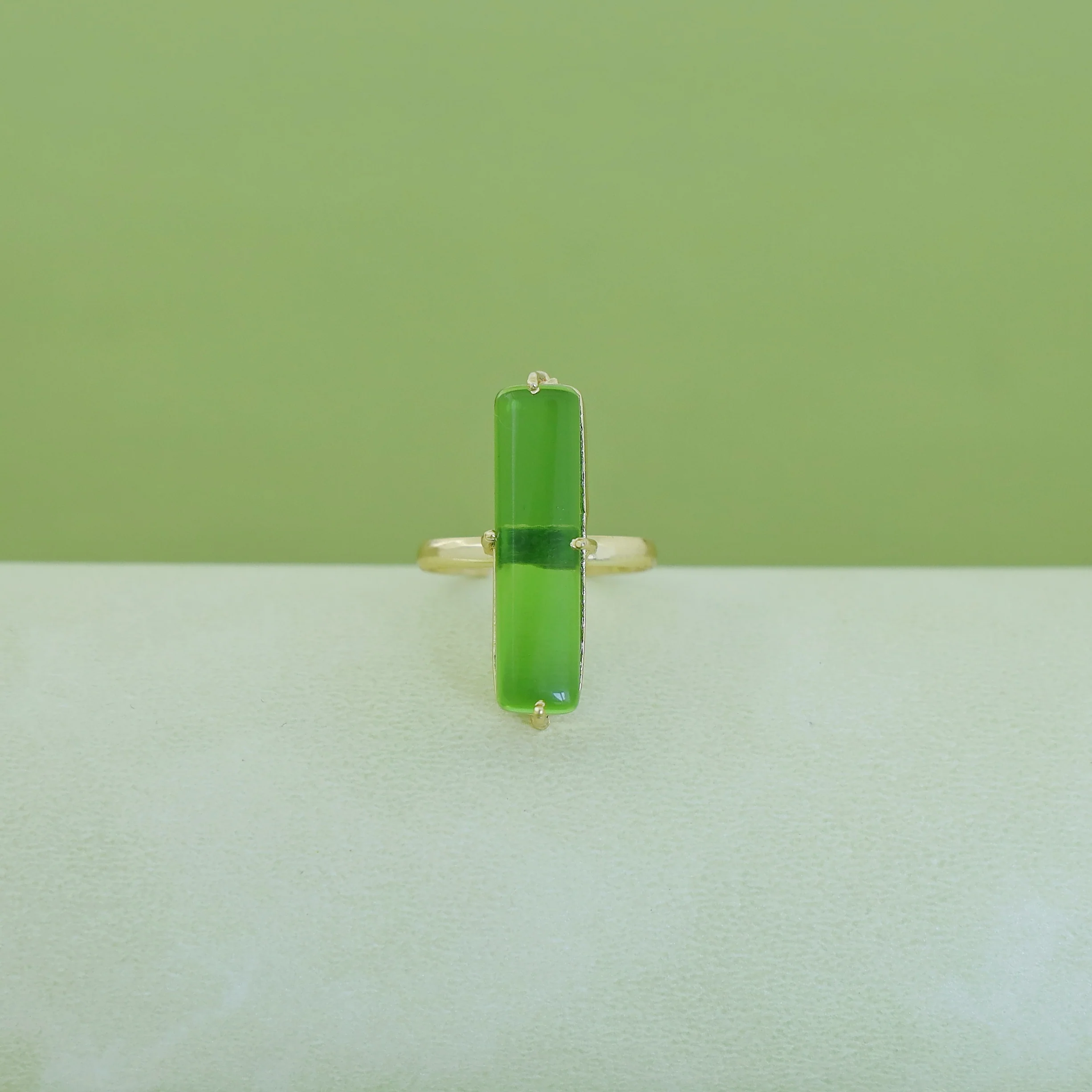 Jaarvi Glossy Rectangle Ring - Image 23