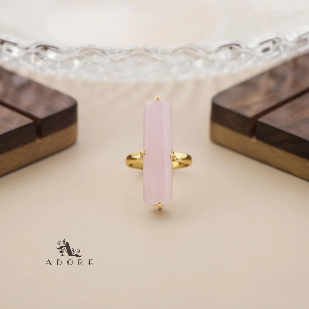 Jaarvi Glossy Rectangle Ring - Image 8