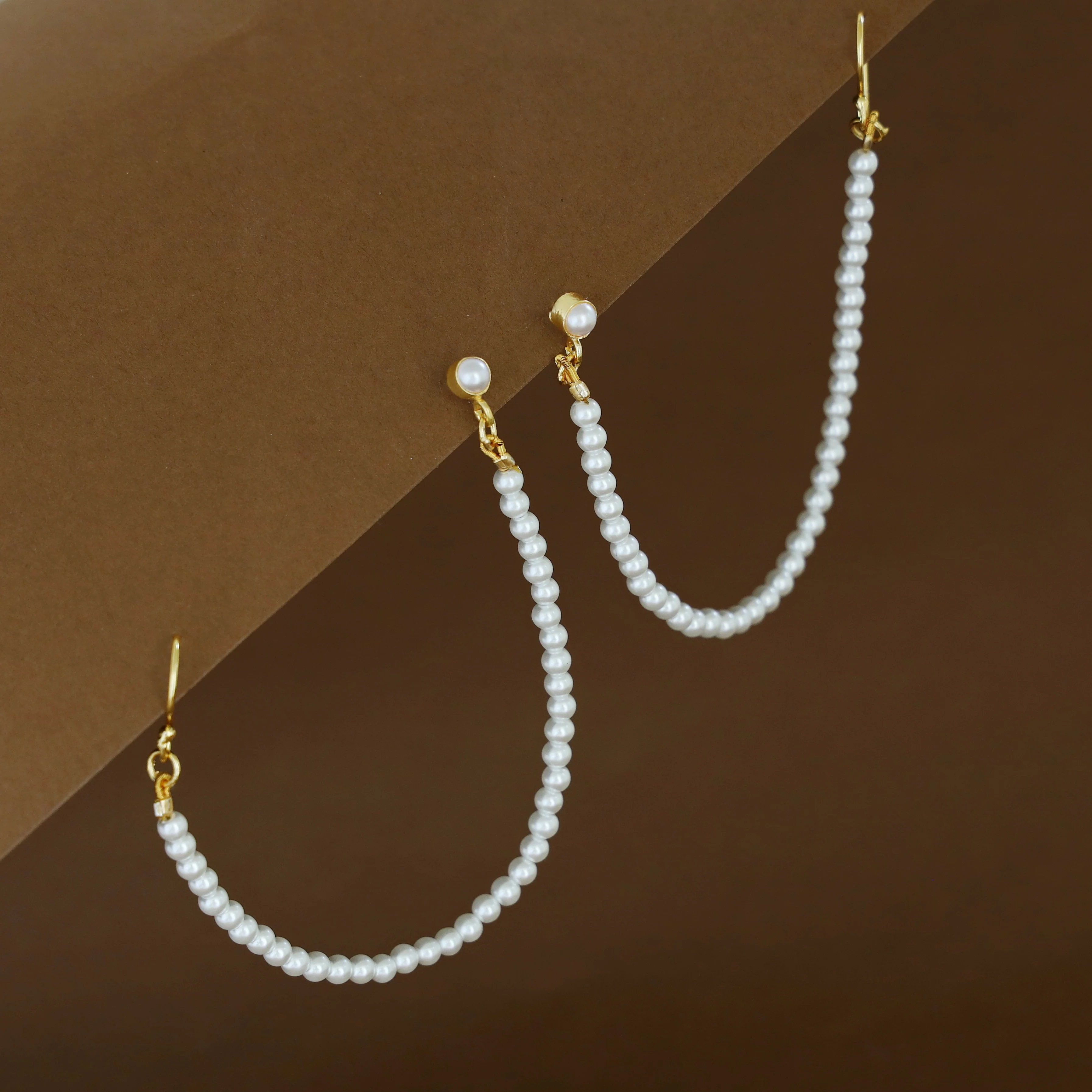 Jennie Pearl Ear Chain ( Set Of 2 ) - Image 4