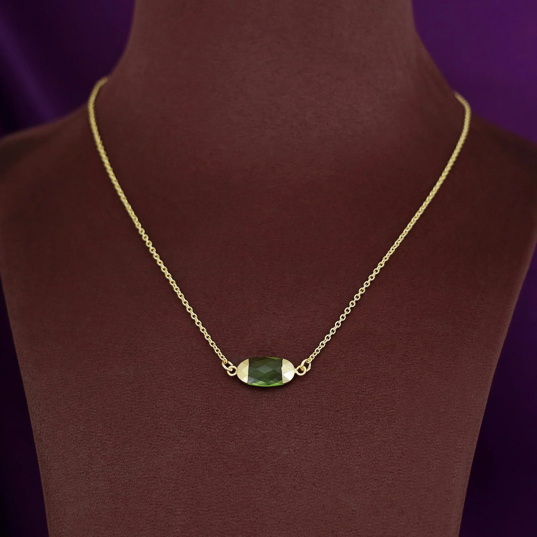 Jiniya Single Glossy Neckpiece - Image 2