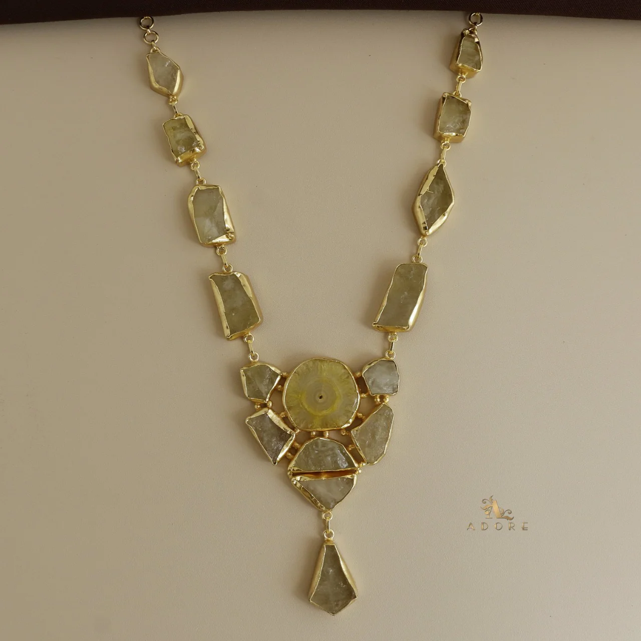 Jovika Raw Stone + Agate Neckpiece - Image 15