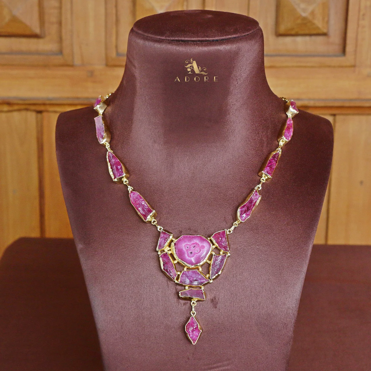 Jovika Raw Stone + Agate Neckpiece - Image 24