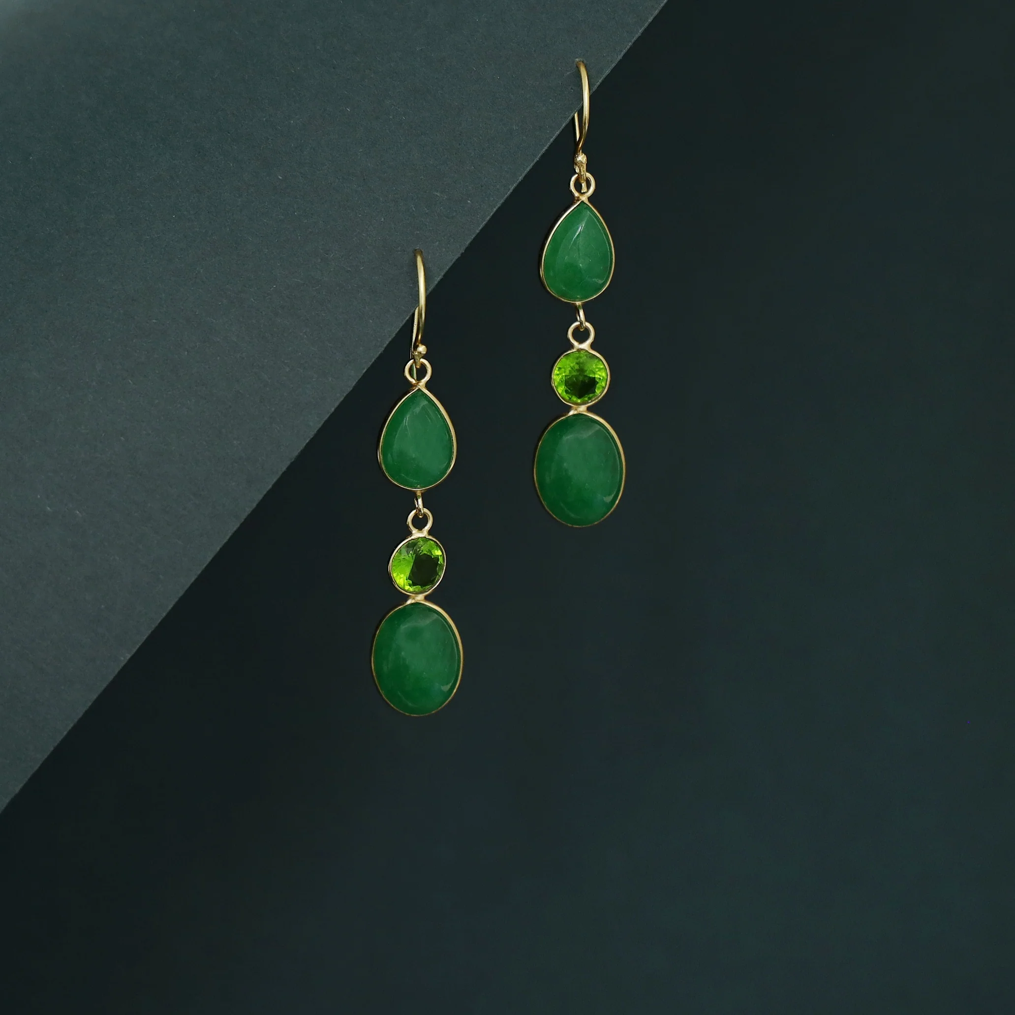 Laksha Tri Natural Stone Glossy Drop - Image 2