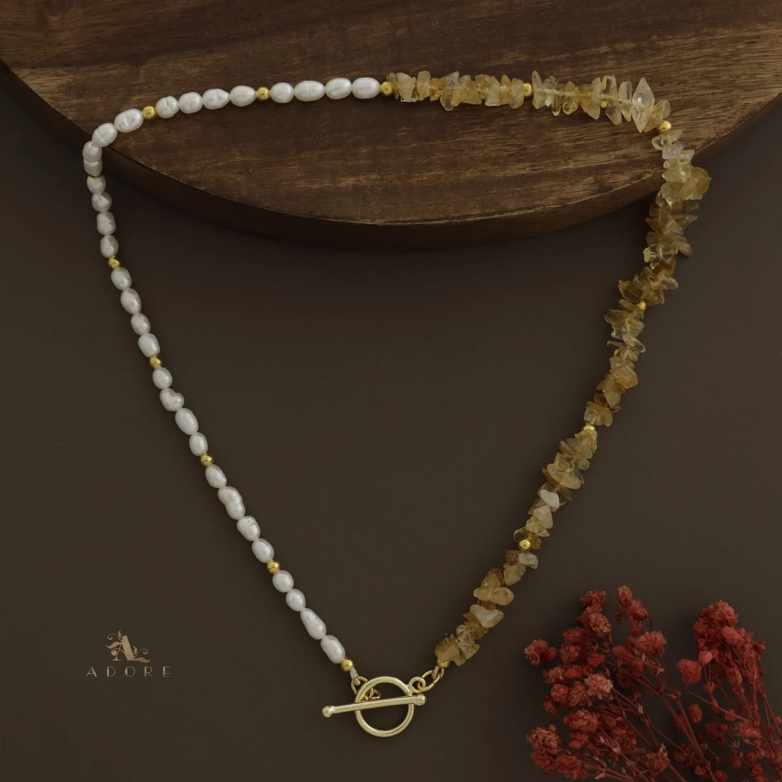 Lavendria Raw Stone + Baroque Neckpiece - Image 10