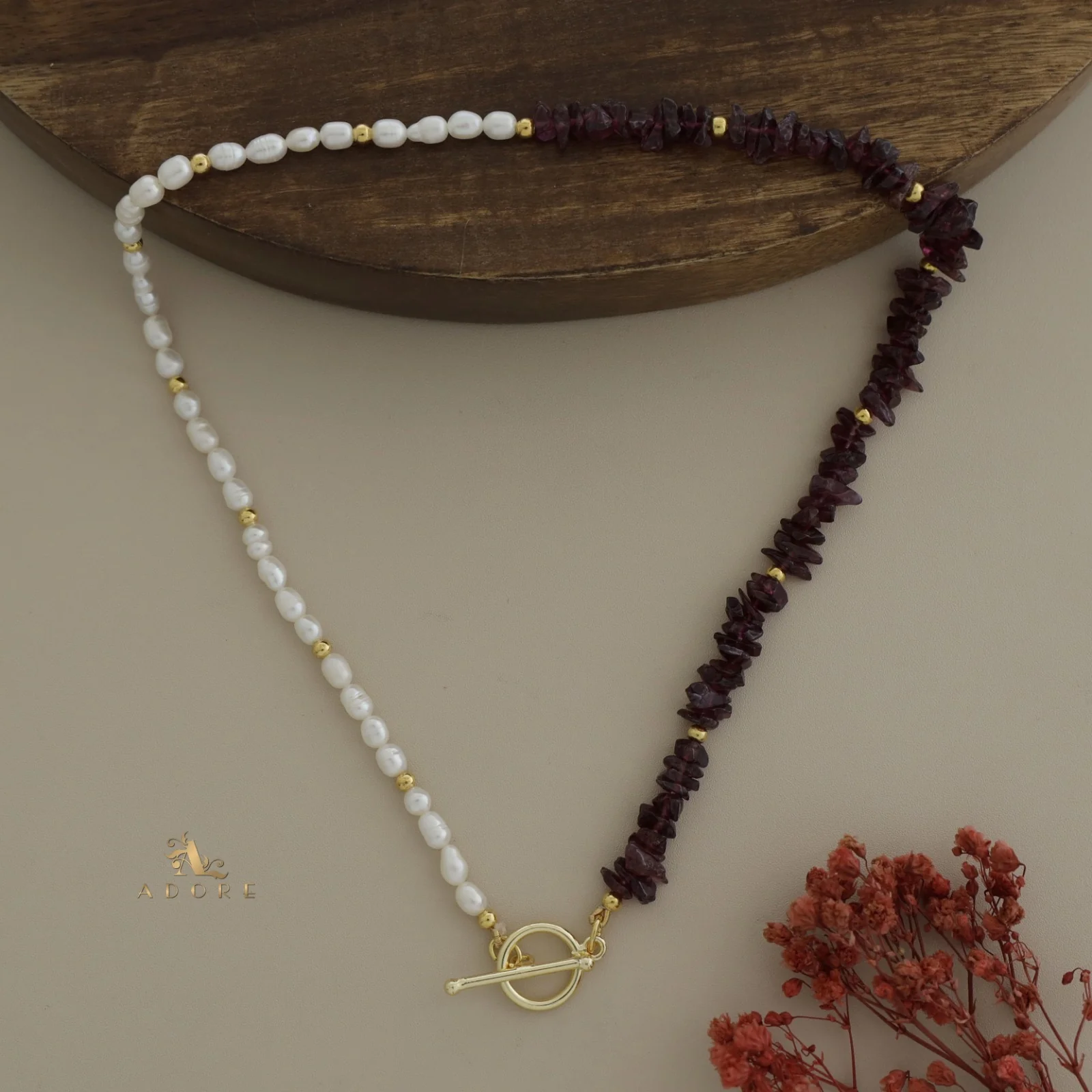 Lavendria Raw Stone + Baroque Neckpiece - Image 5