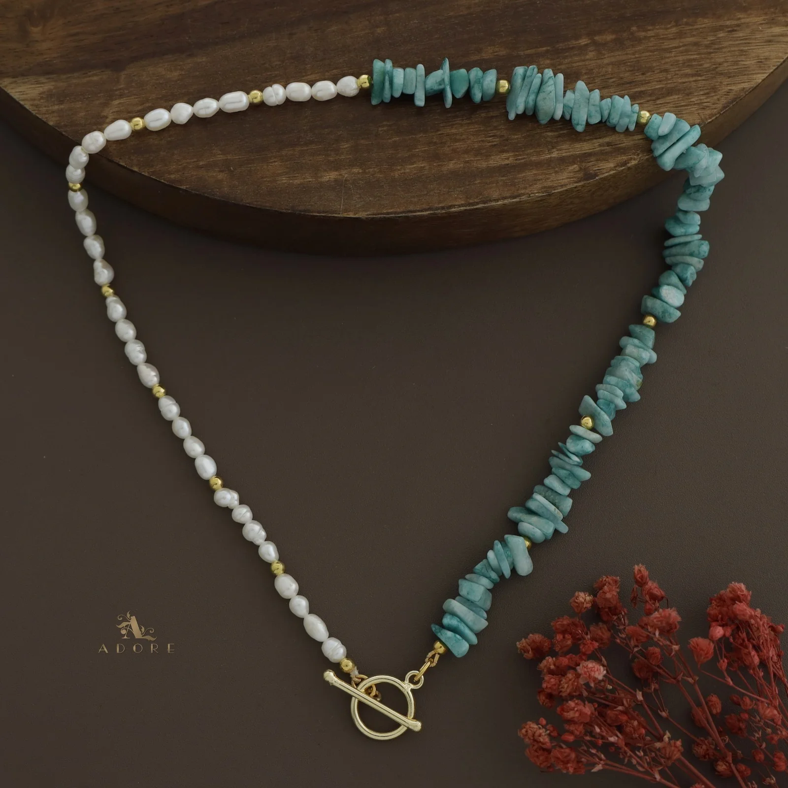 Lavendria Raw Stone + Baroque Neckpiece - Image 8