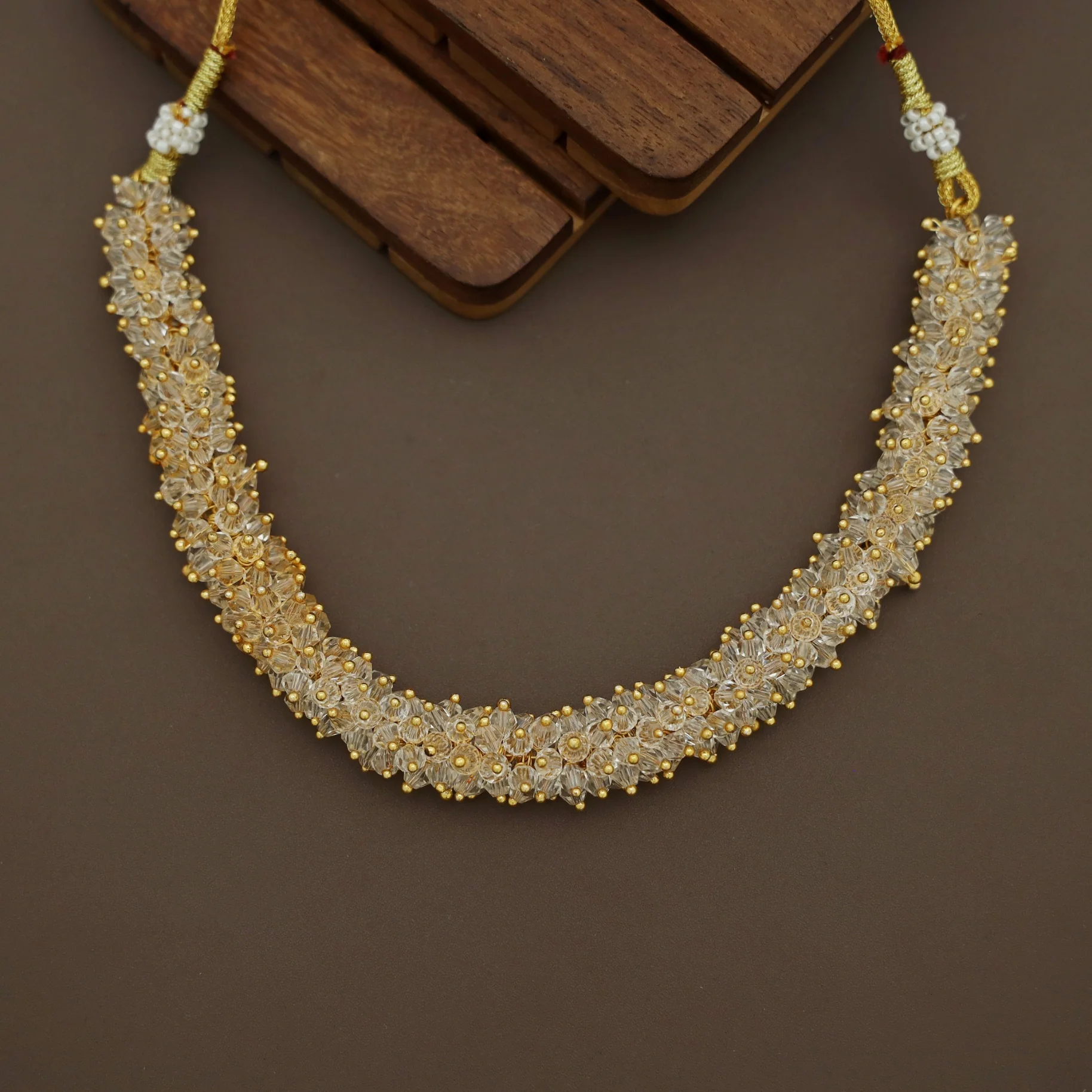 Lavinia Beads Short Neckpiece - Image 4
