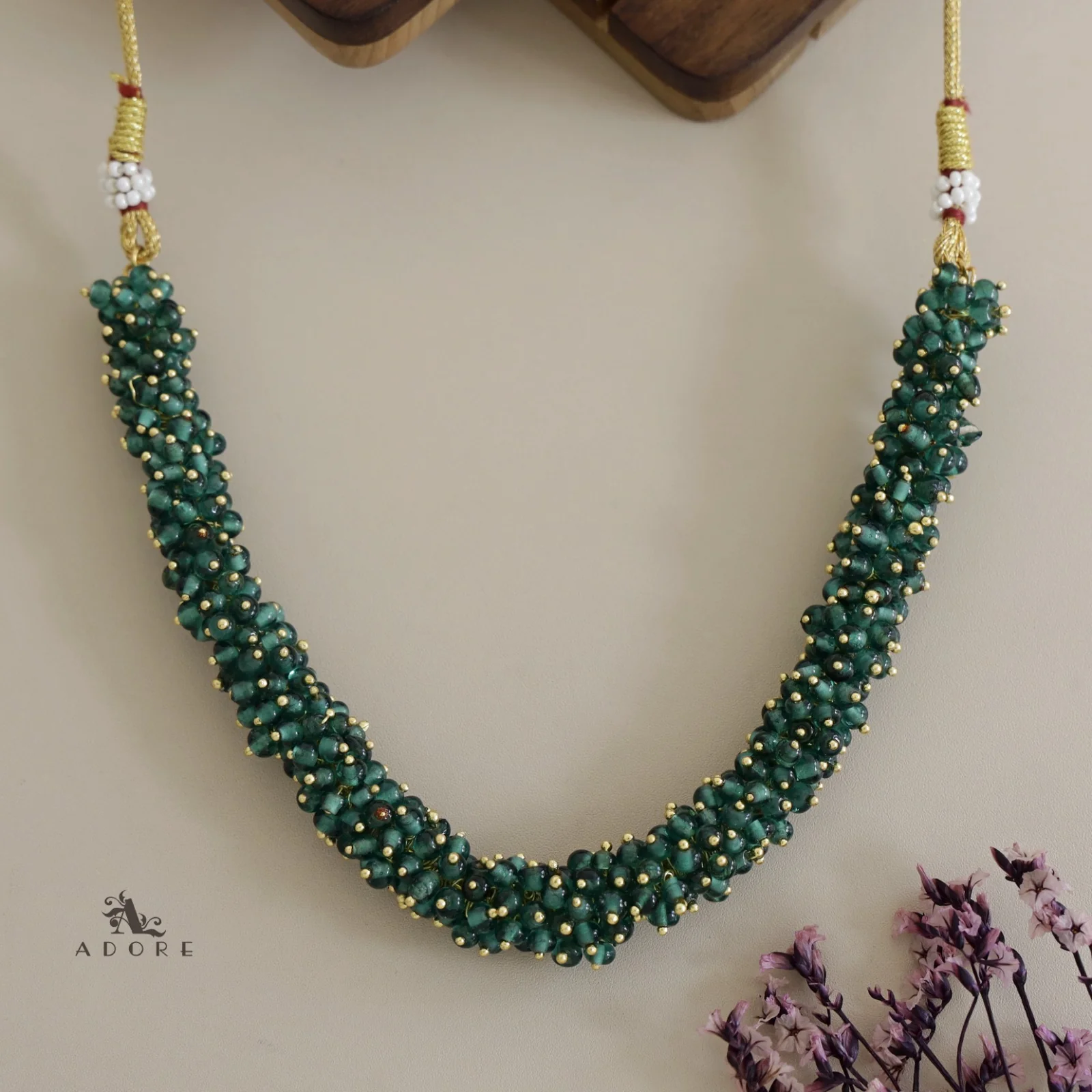 Lavinia Beads Short Neckpiece - Image 8