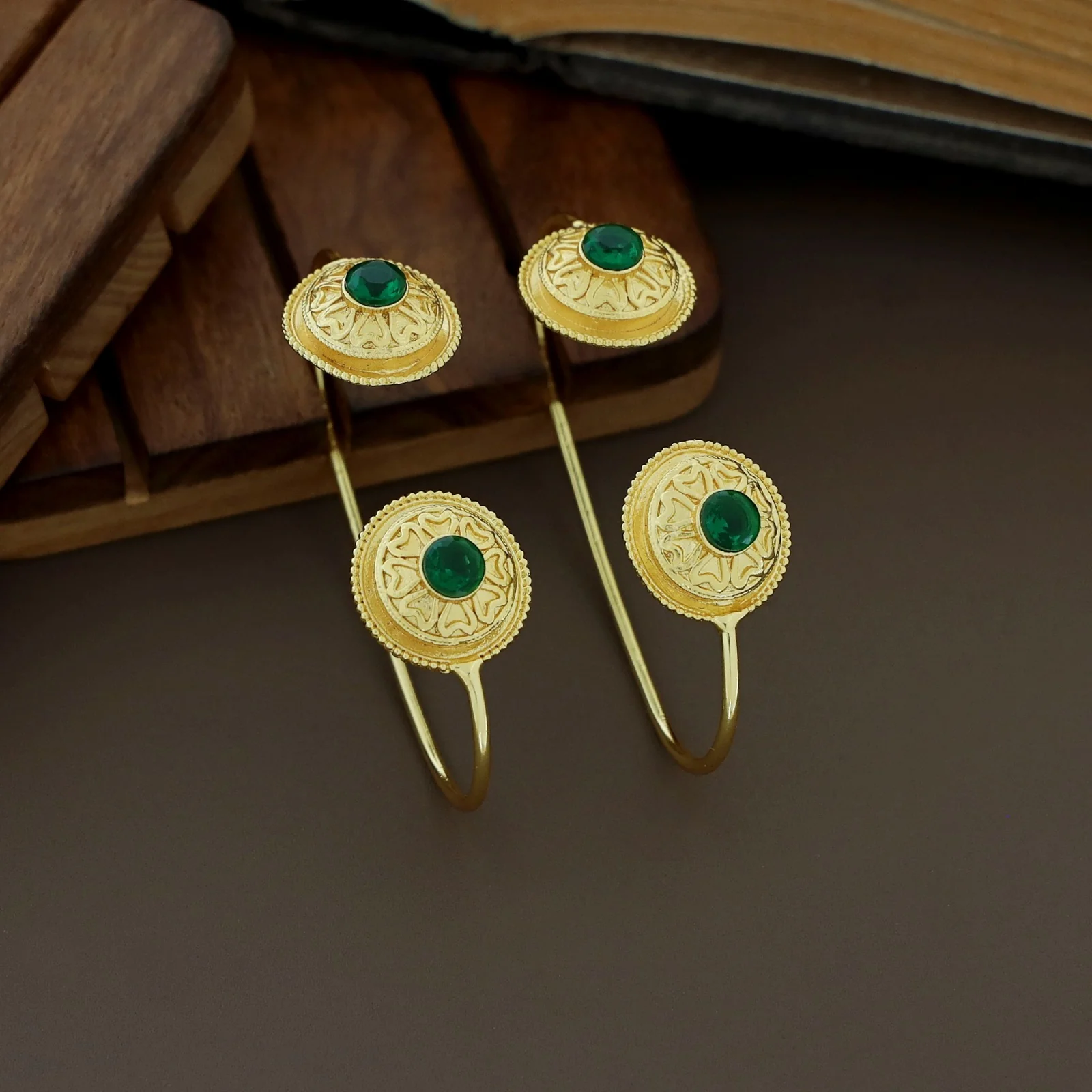 Lavinia Golden Ear-Cuff (Set Of 2) - Image 3