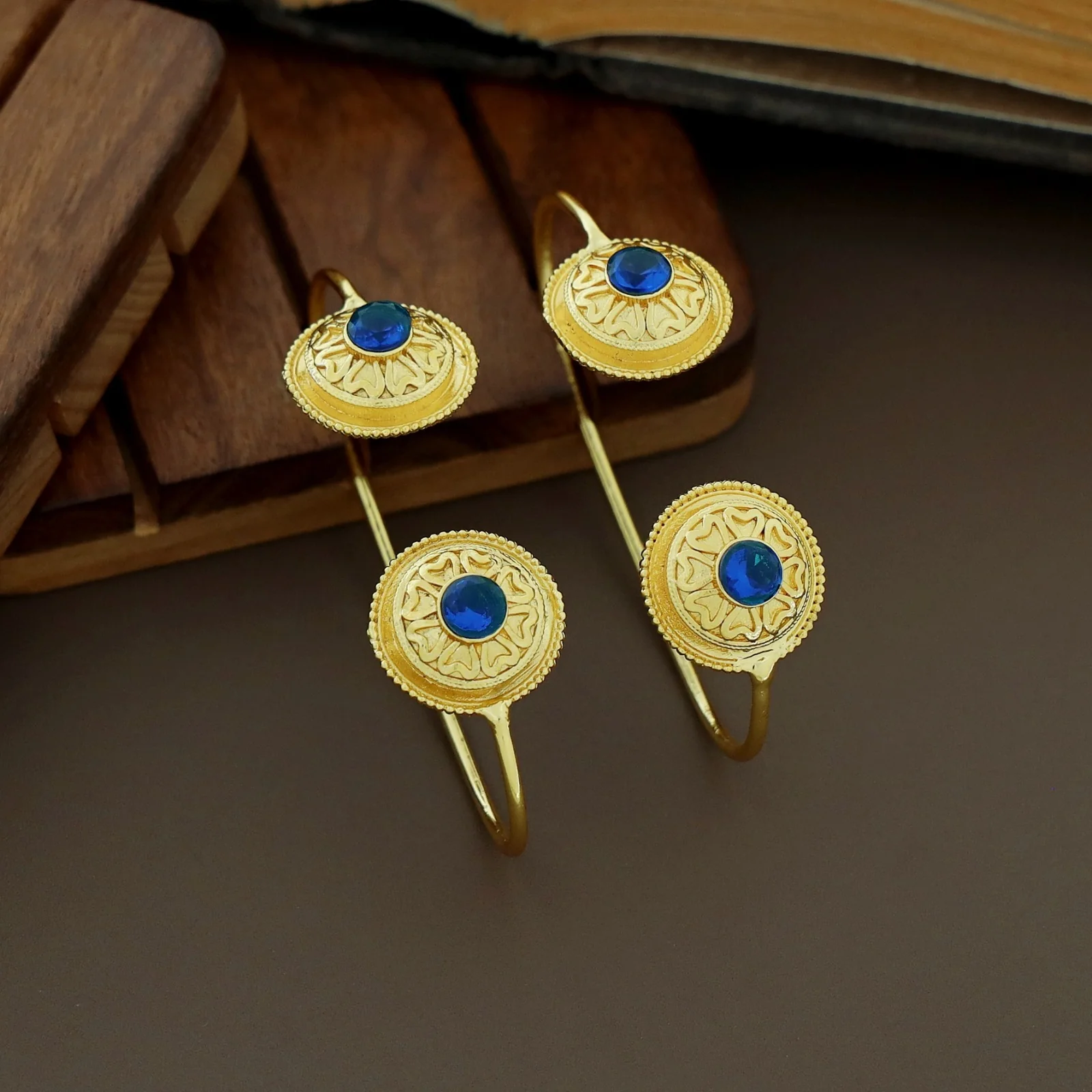 Lavinia Golden Ear-Cuff (Set Of 2) - Image 5