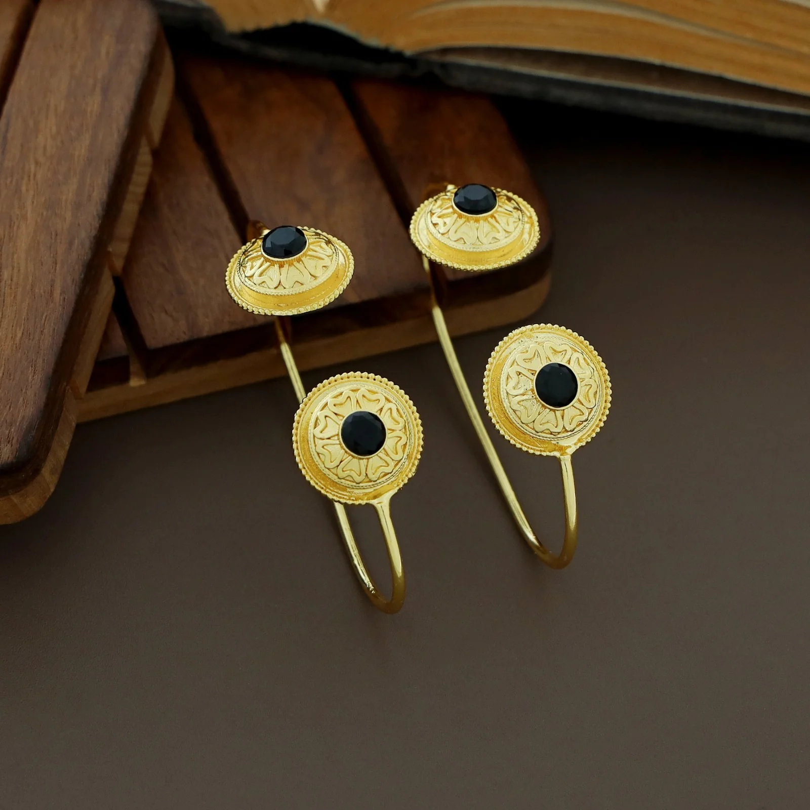 Lavinia Golden Ear-Cuff (Set Of 2) - Image 6