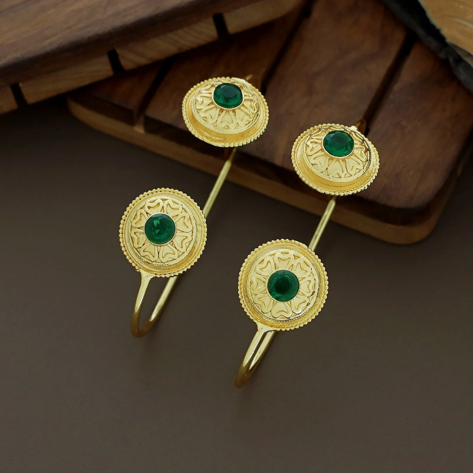 Lavinia Golden Ear-Cuff (Set Of 2) - Image 7