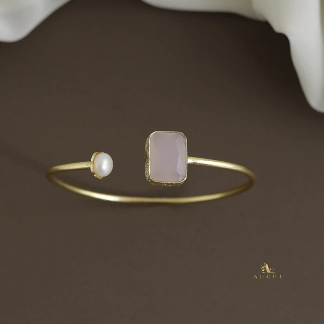 Lexi Rectangle Glossy With Pearl Bracelet - Image 11