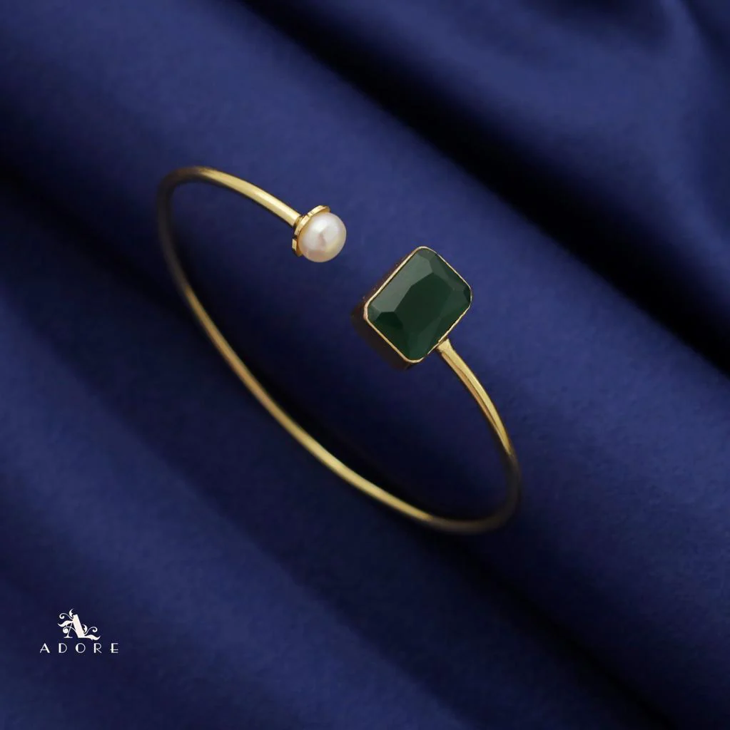 Lexi Rectangle Glossy With Pearl Bracelet - Image 23