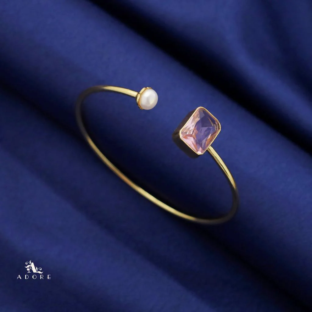 Lexi Rectangle Glossy With Pearl Bracelet - Image 24