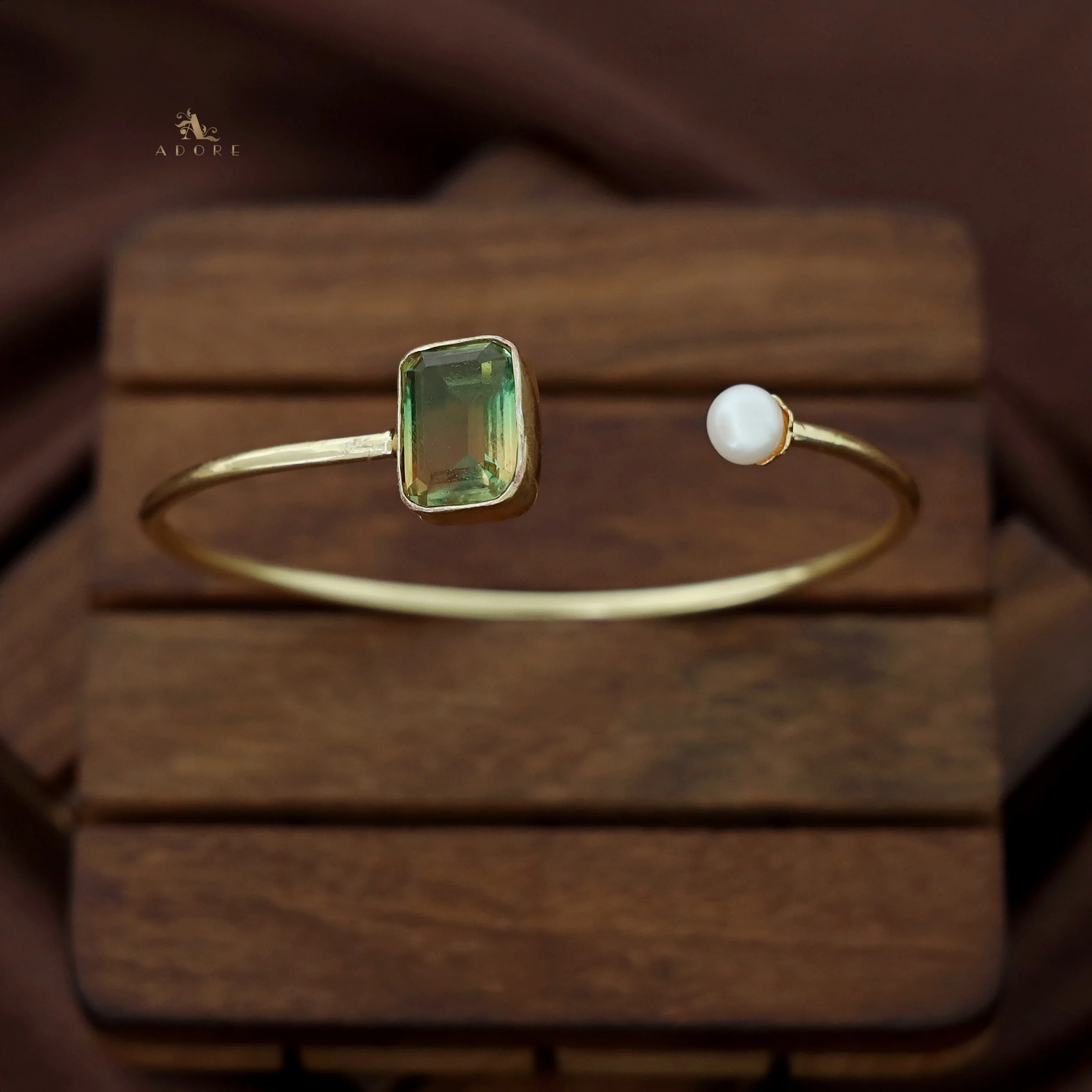 Lexi Rectangle Glossy With Pearl Bracelet - Image 29