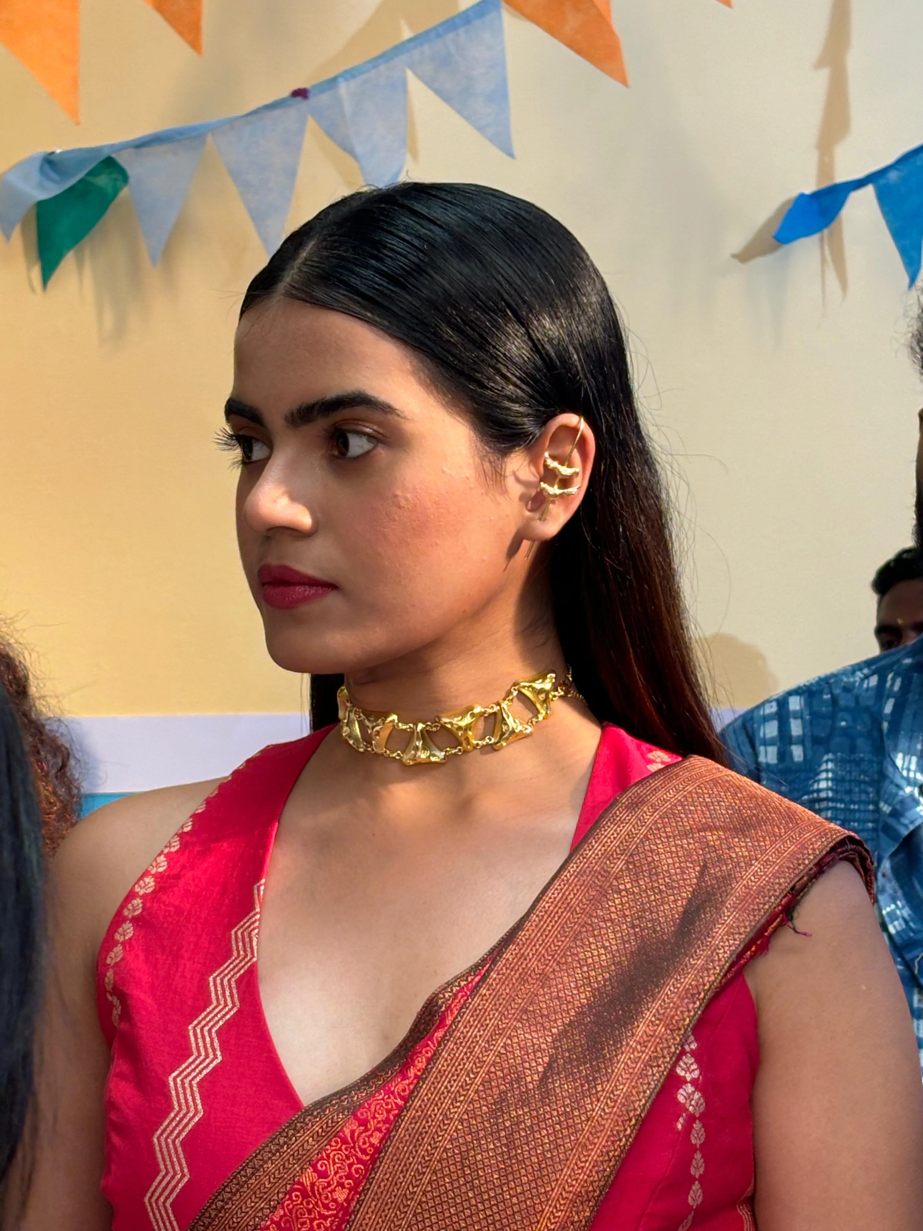 Liya Golden Ear-Cuff (Single piece) - Image 15
