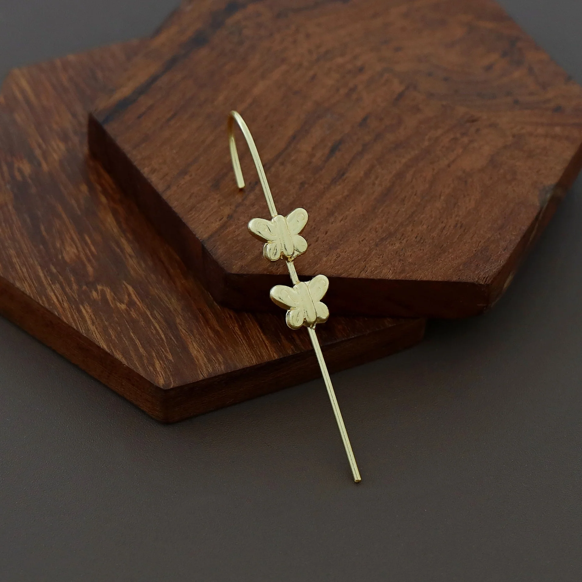 Liya Golden Ear-Cuff (Single piece) - Image 40