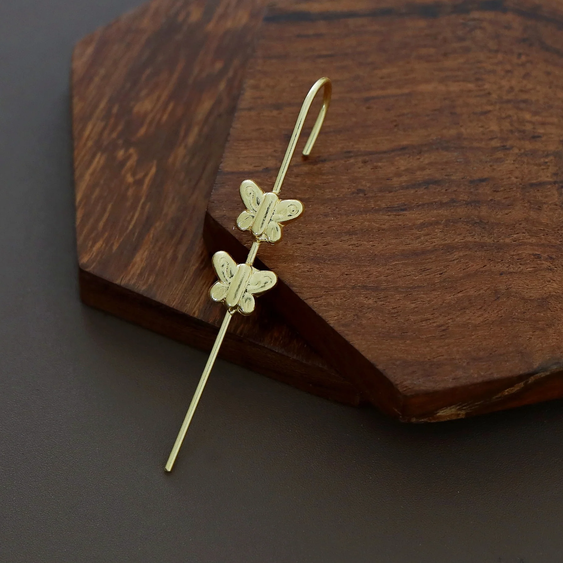 Liya Golden Ear-Cuff (Single piece) - Image 41