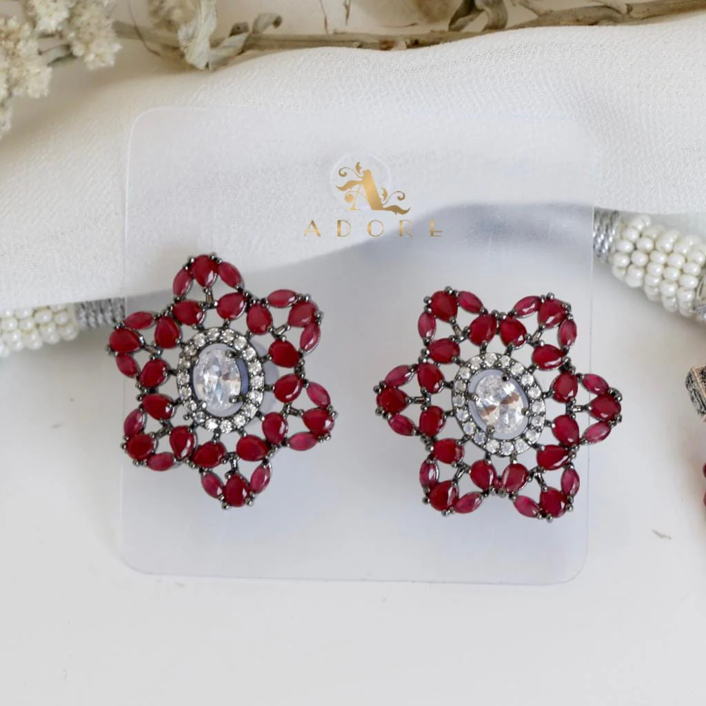 Liyana  Neckpiece with Earring - Image 4