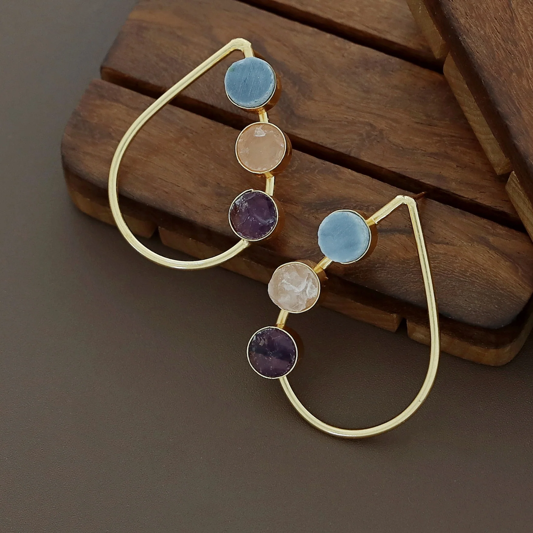 Lolita Oval Earrings - Image 11