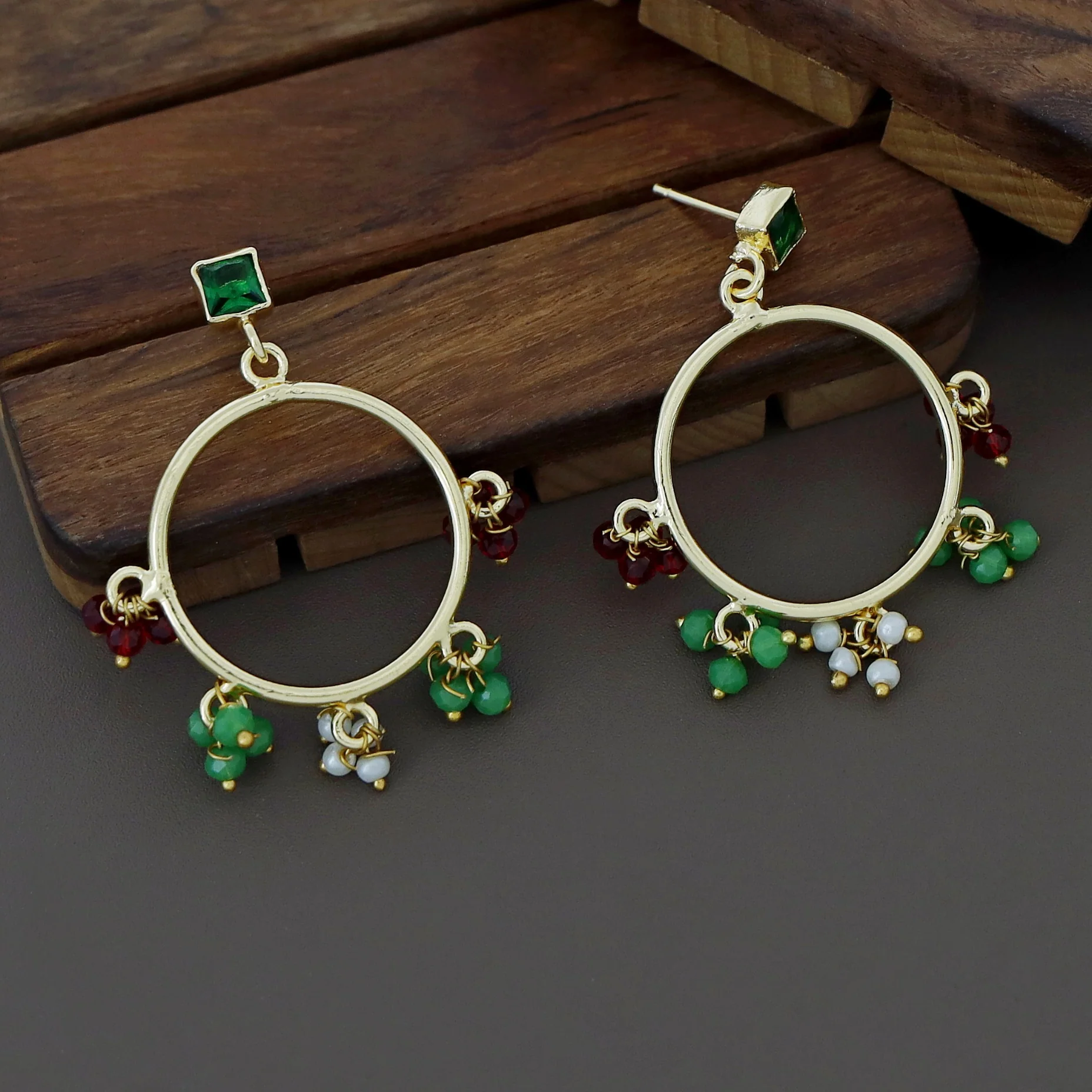 Lolla Glossy Pearl Earring - Image 10