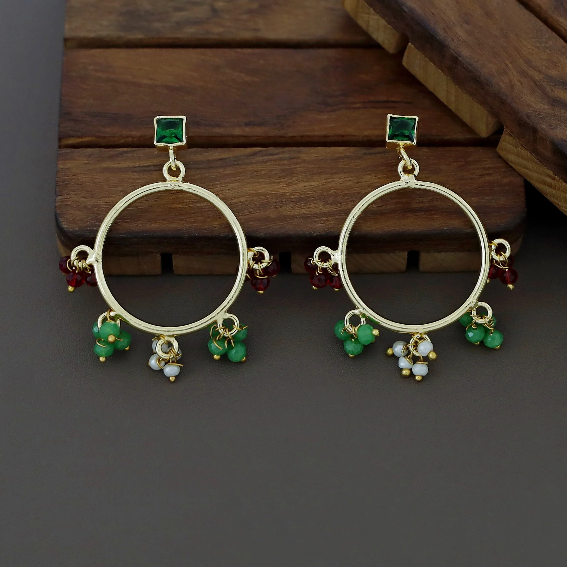 Lolla Glossy Pearl Earring - Image 6