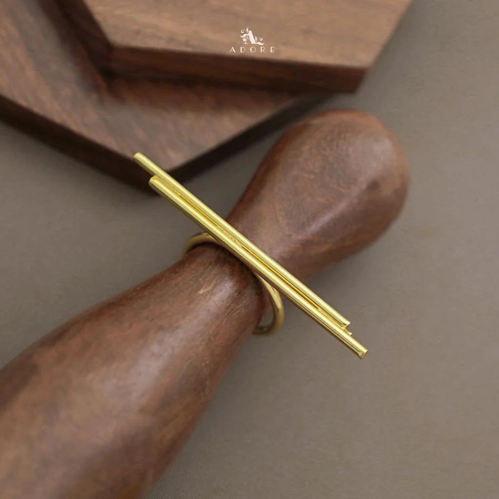 Long Dual Stick Ring - Image 2