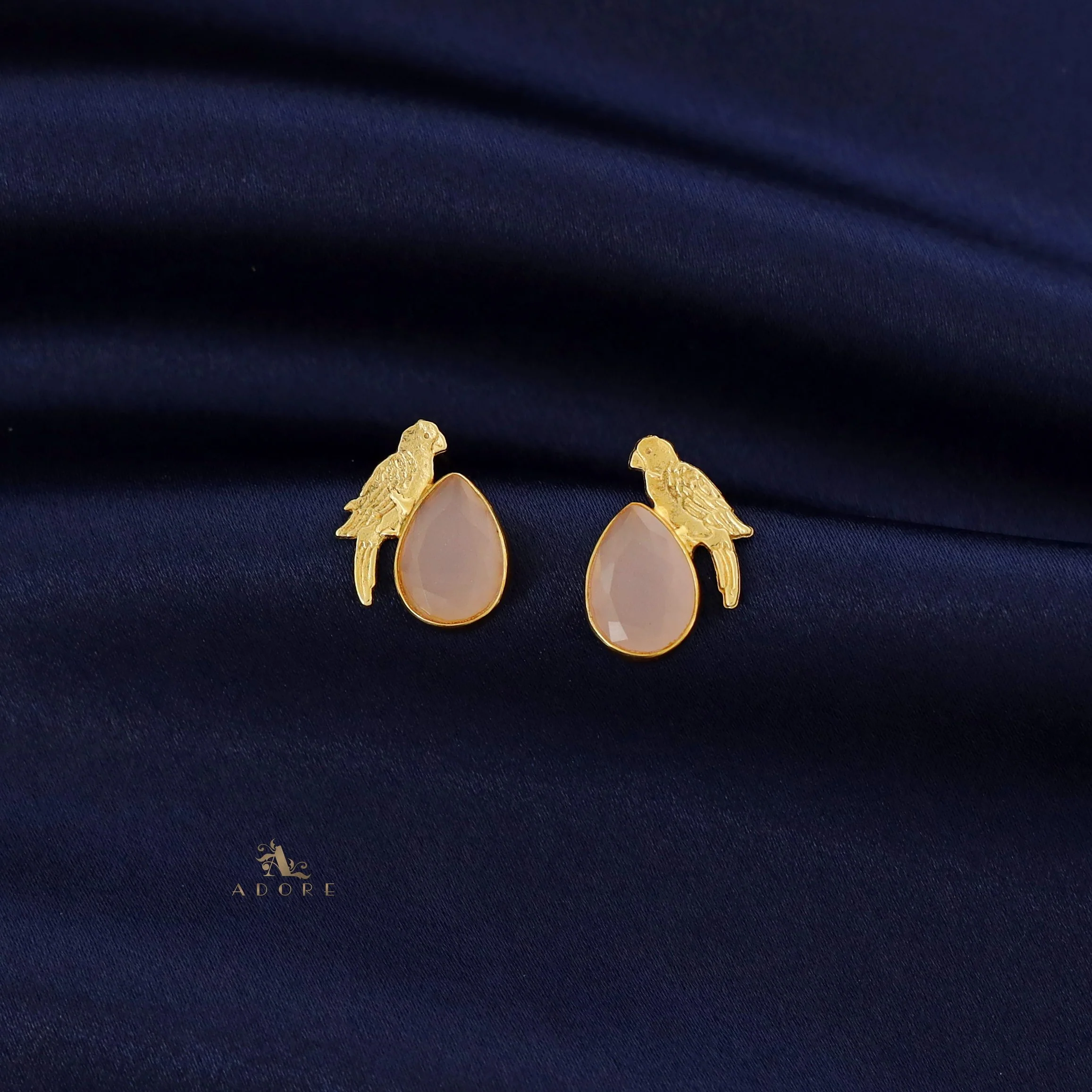 Lorna Glossy Drop Bird Earring - Image 14
