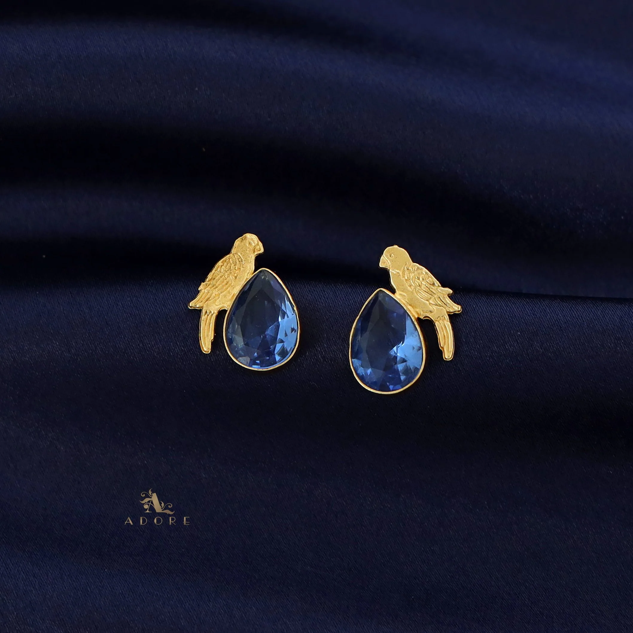 Lorna Glossy Drop Bird Earring - Image 16