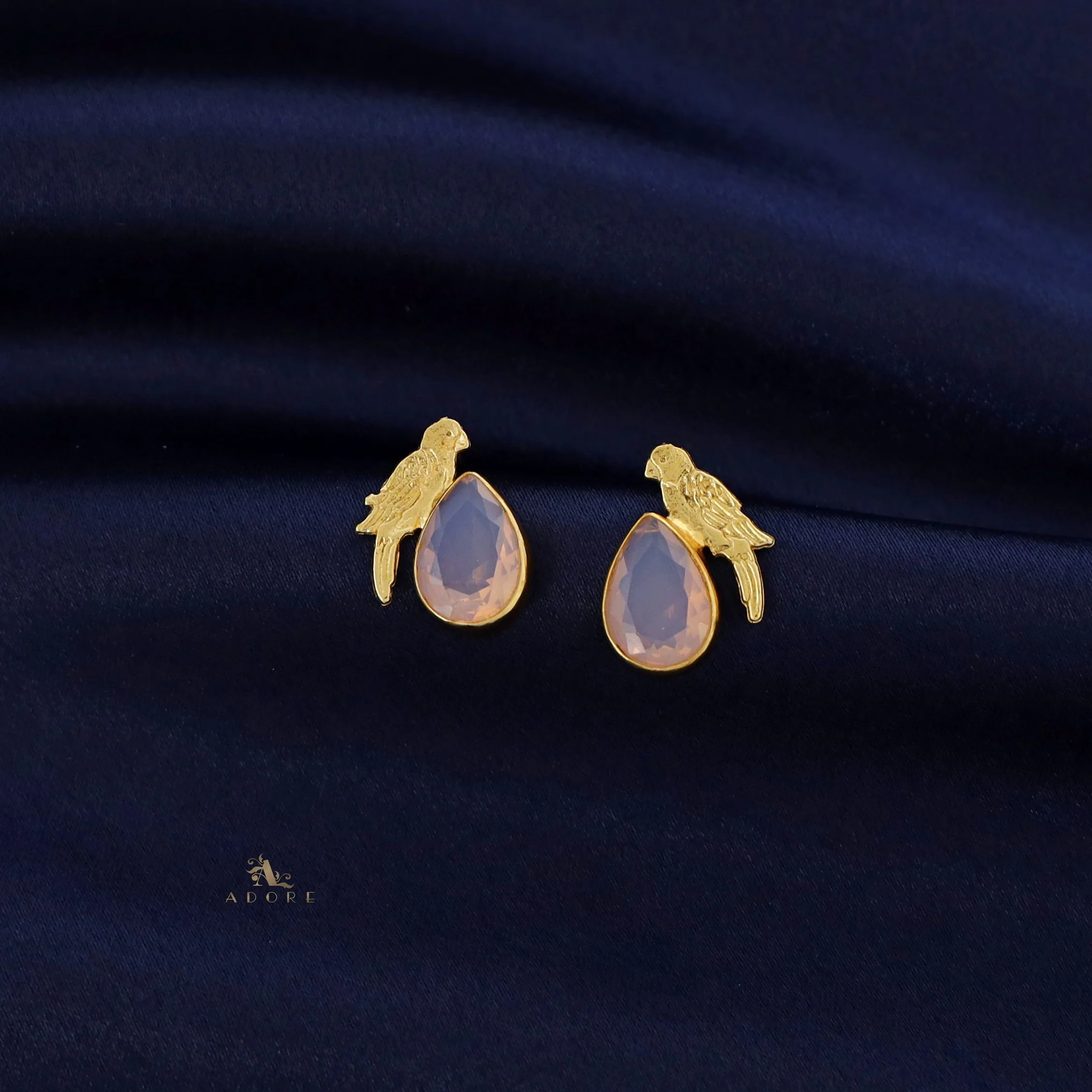 Lorna Glossy Drop Bird Earring - Image 18