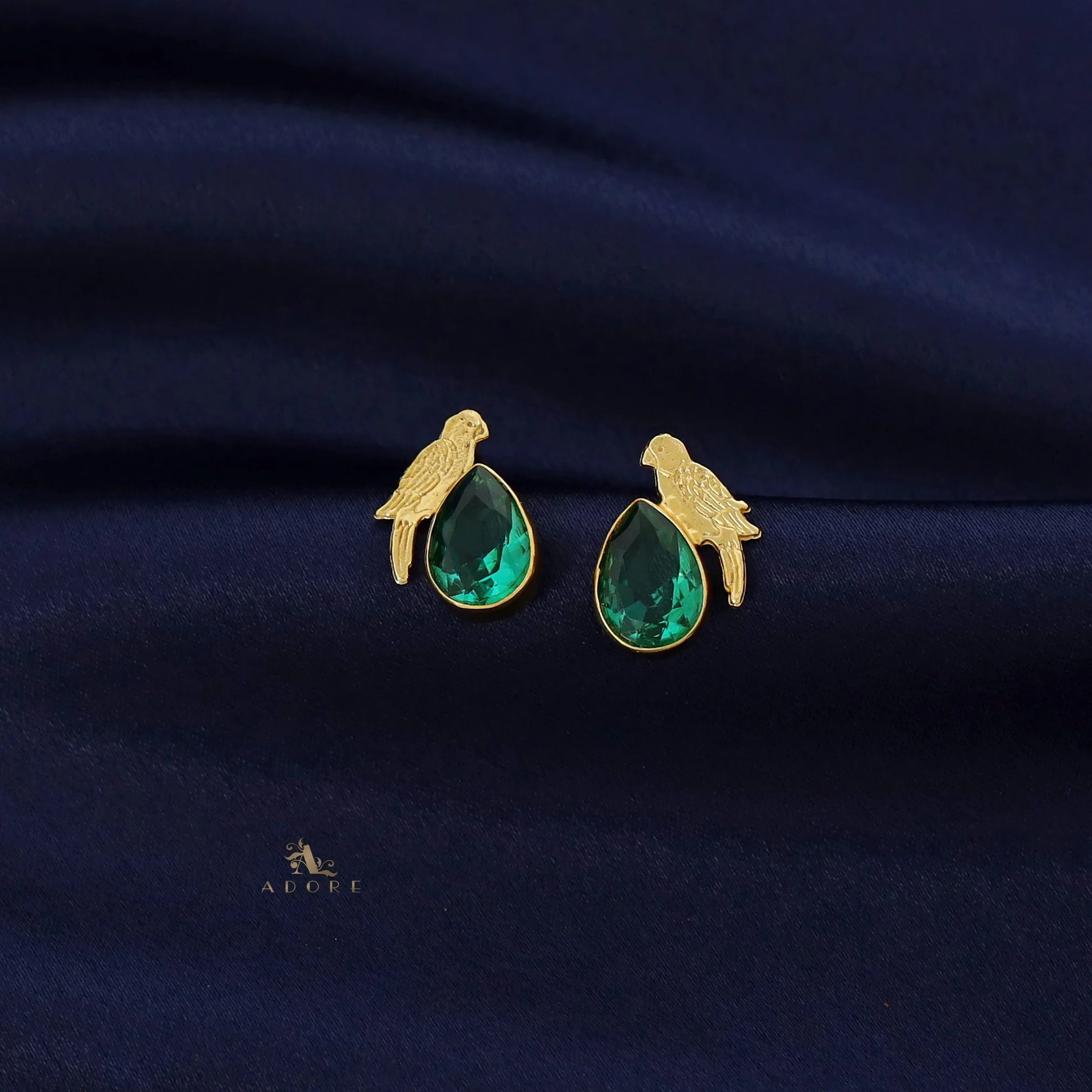 Lorna Glossy Drop Bird Earring - Image 19