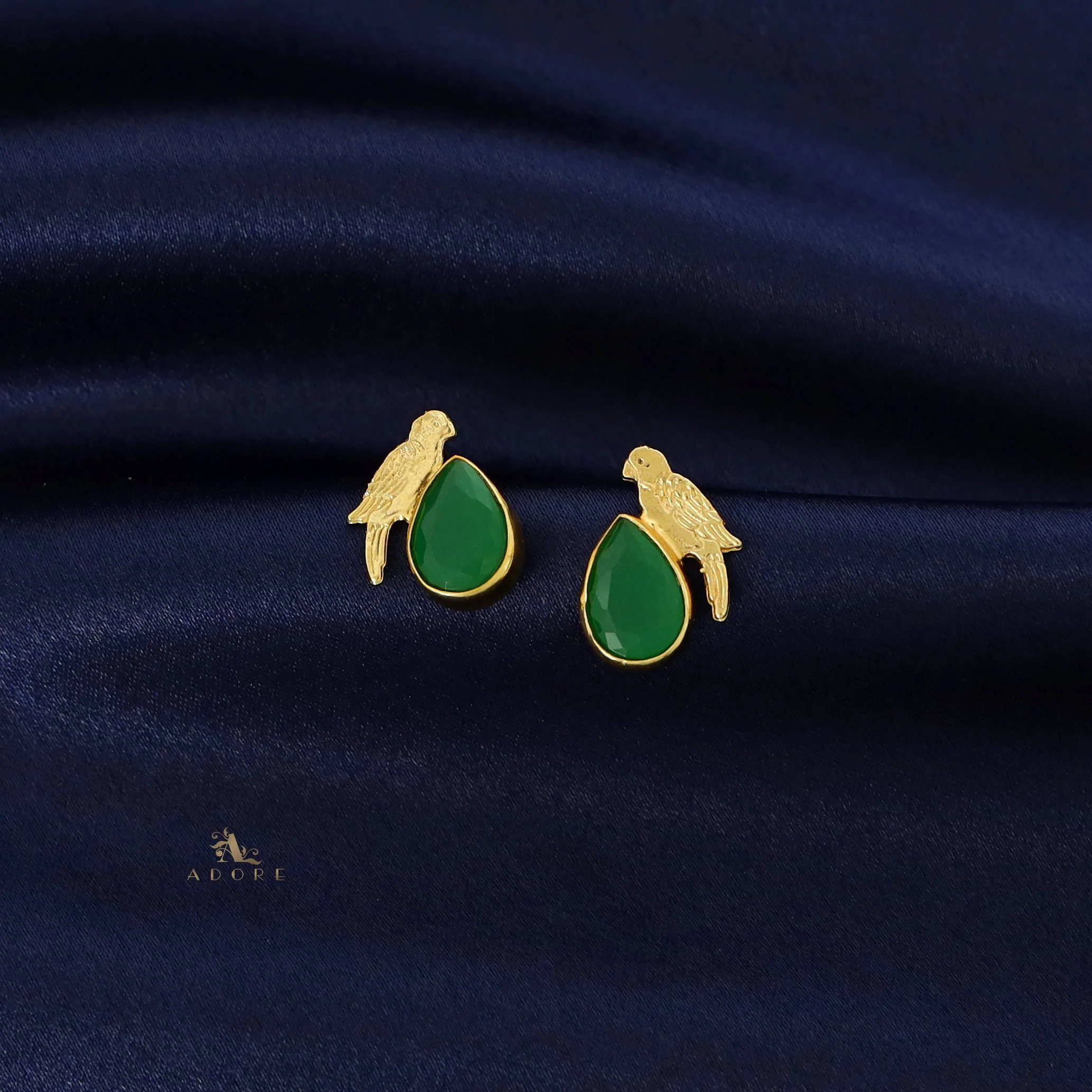 Lorna Glossy Drop Bird Earring - Image 20
