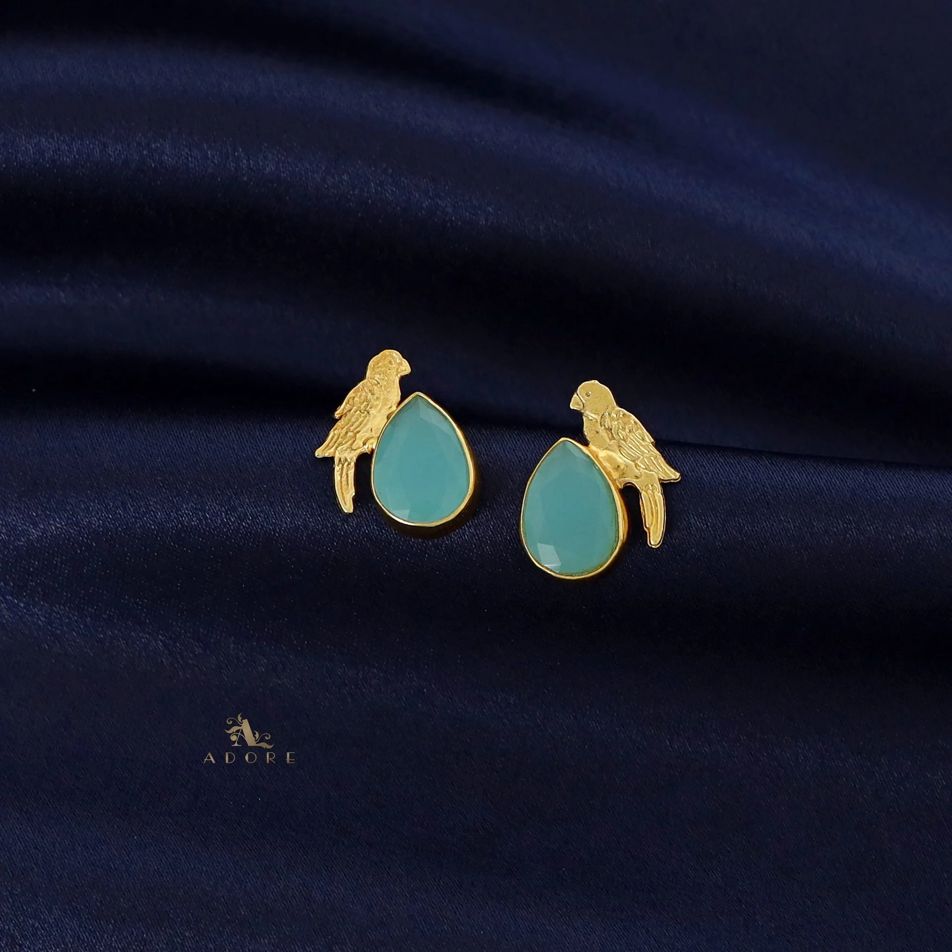 Lorna Glossy Drop Bird Earring - Image 21
