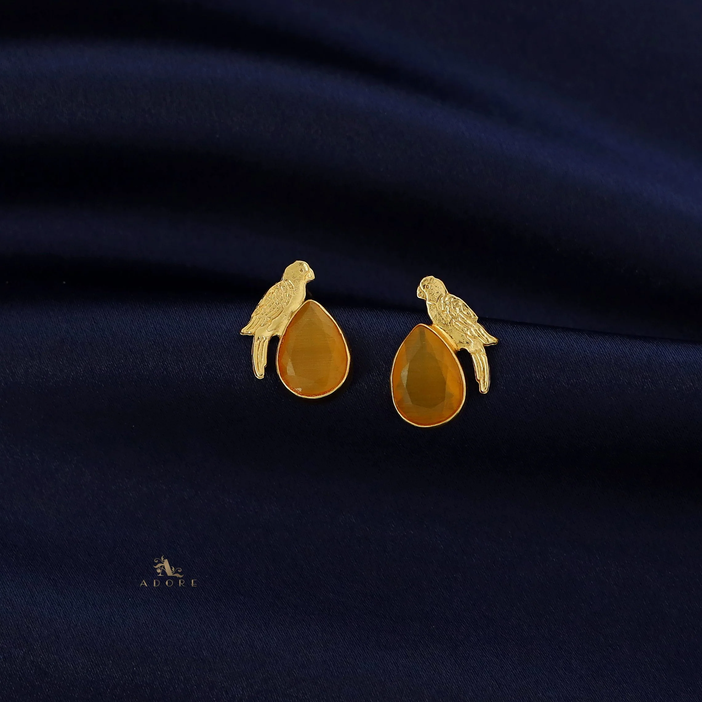 Lorna Glossy Drop Bird Earring - Image 22