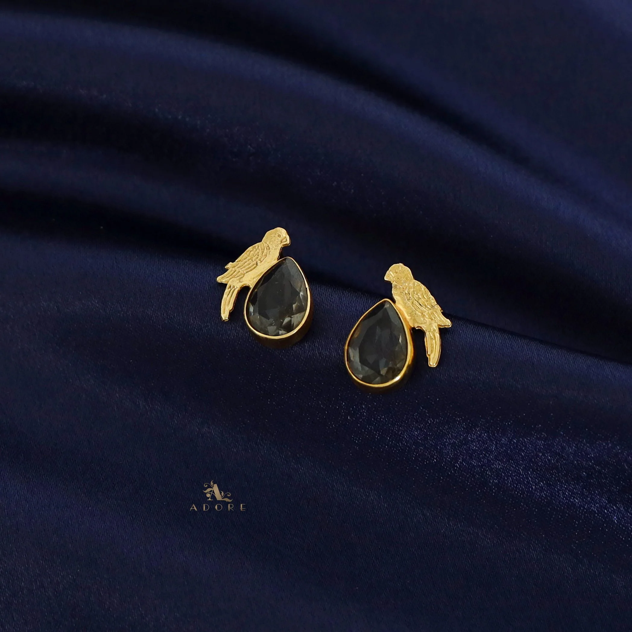 Lorna Glossy Drop Bird Earring - Image 23