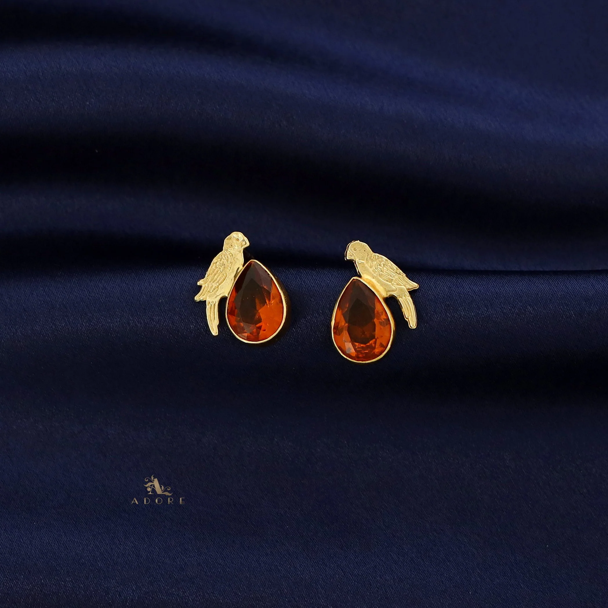 Lorna Glossy Drop Bird Earring - Image 24