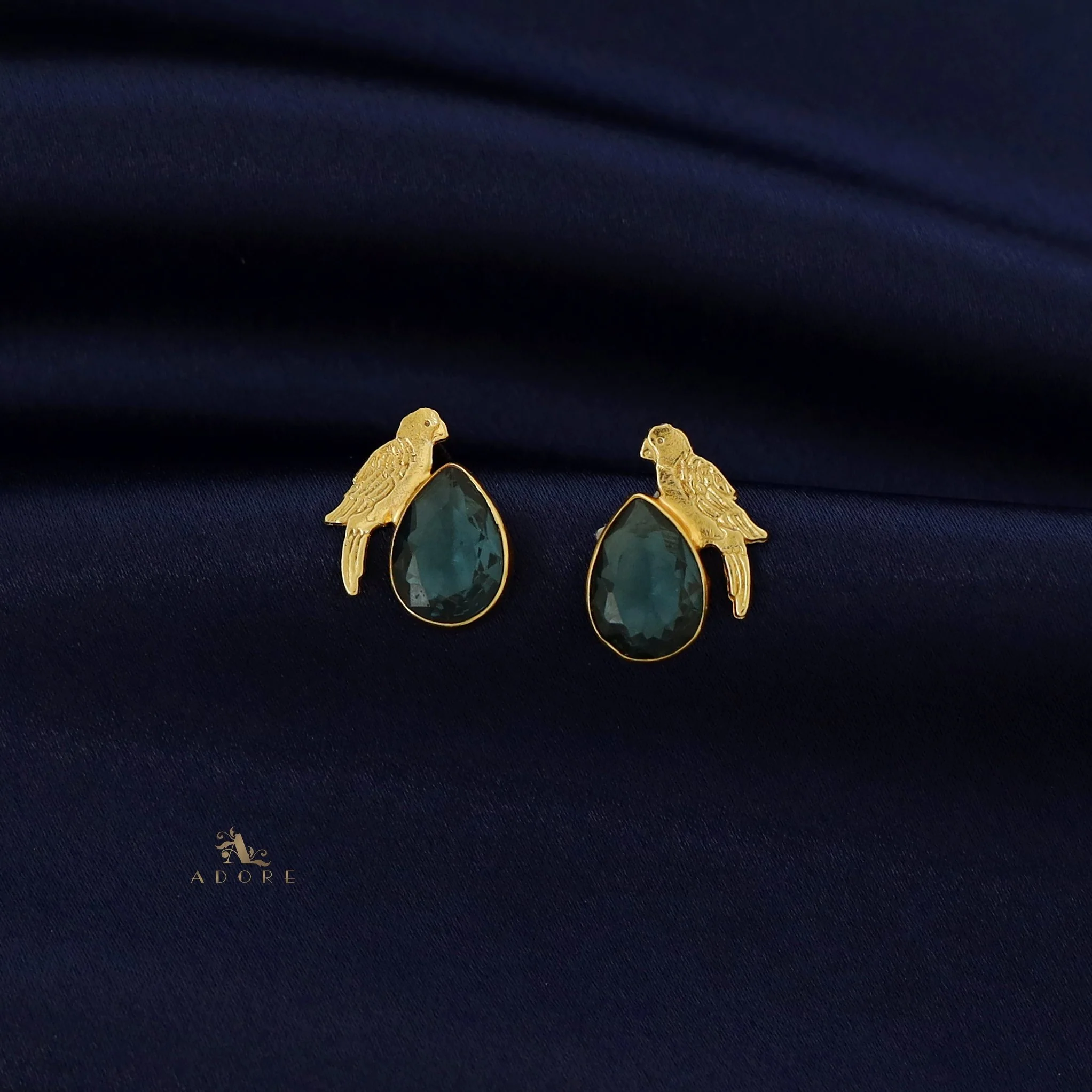 Lorna Glossy Drop Bird Earring - Image 26
