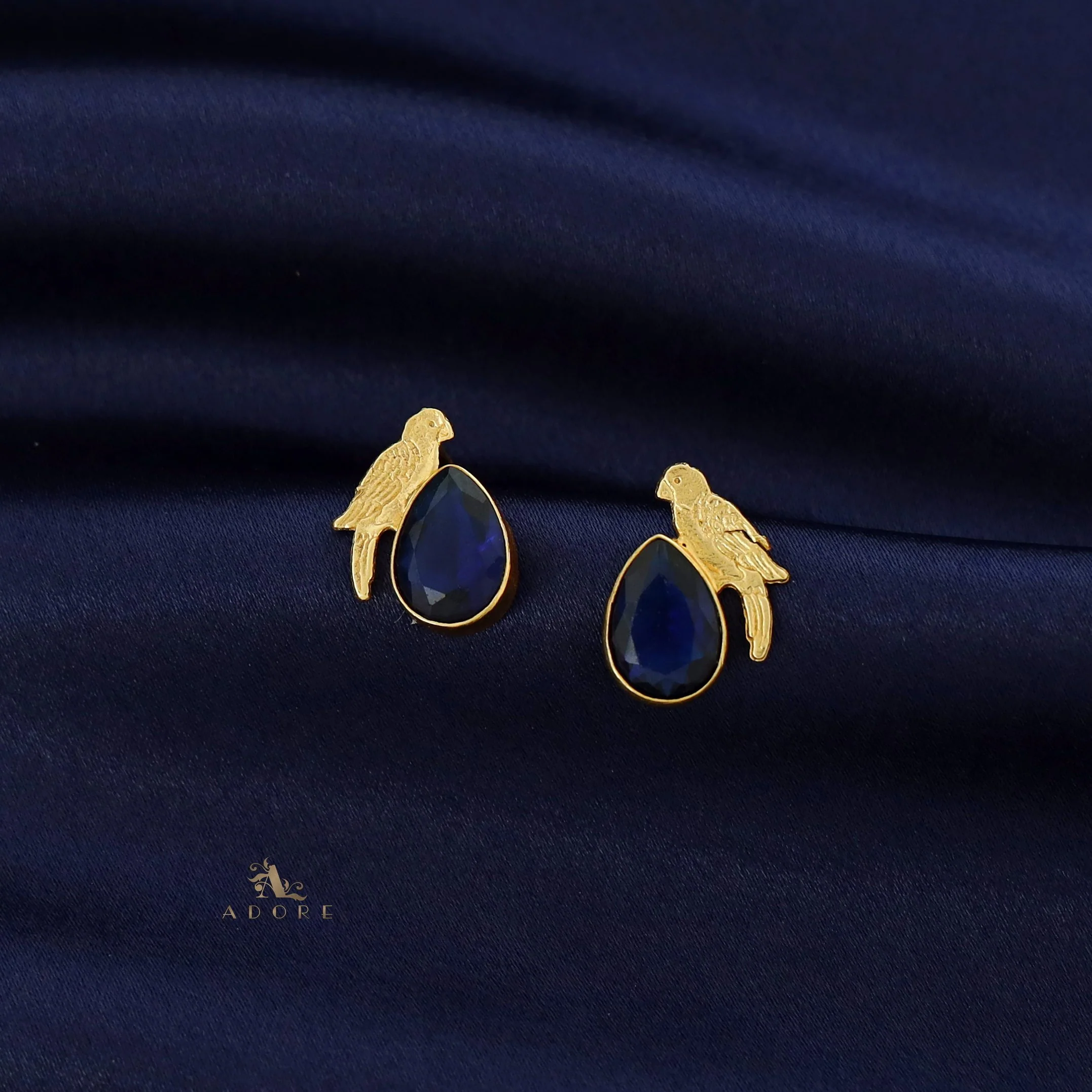 Lorna Glossy Drop Bird Earring - Image 28