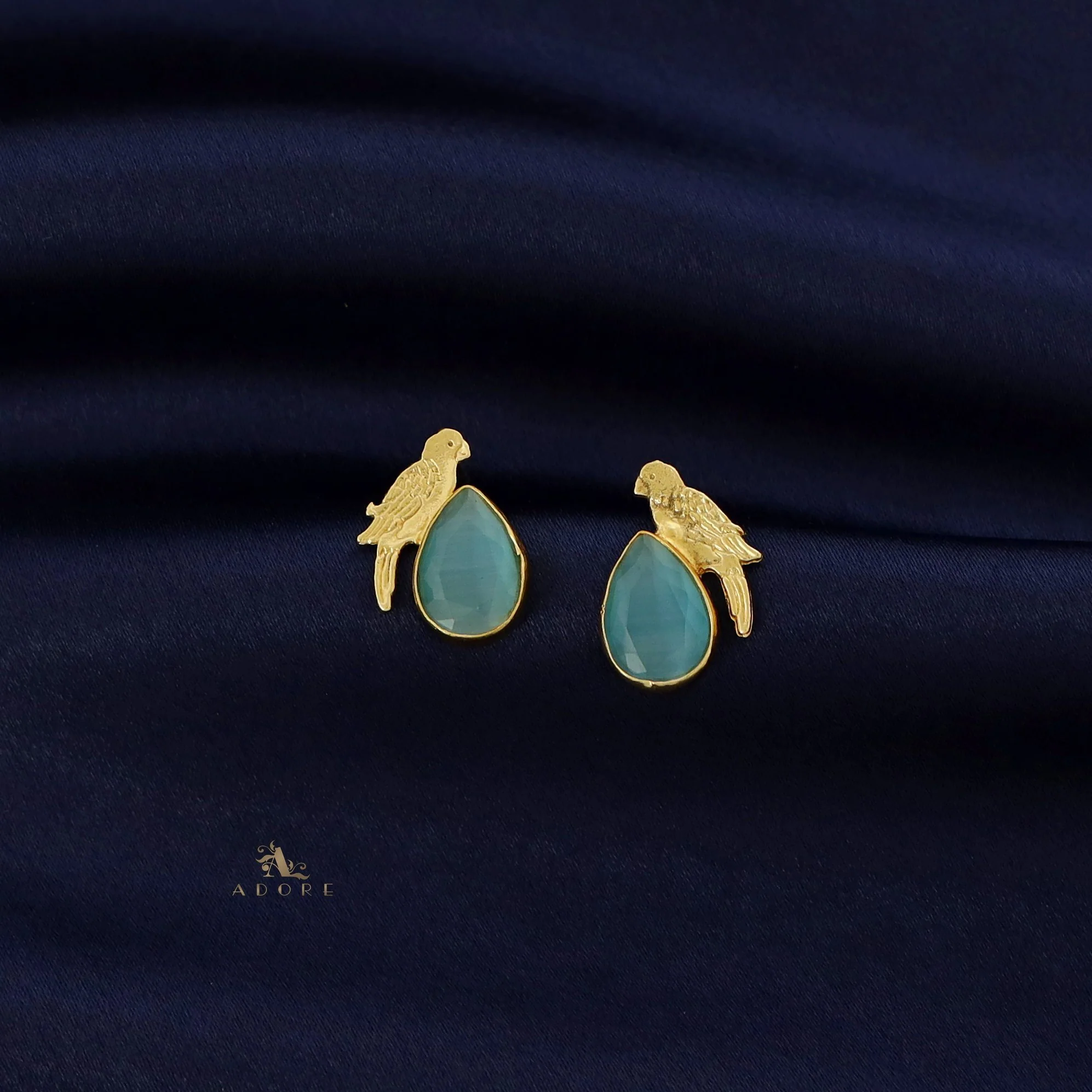 Lorna Glossy Drop Bird Earring - Image 29
