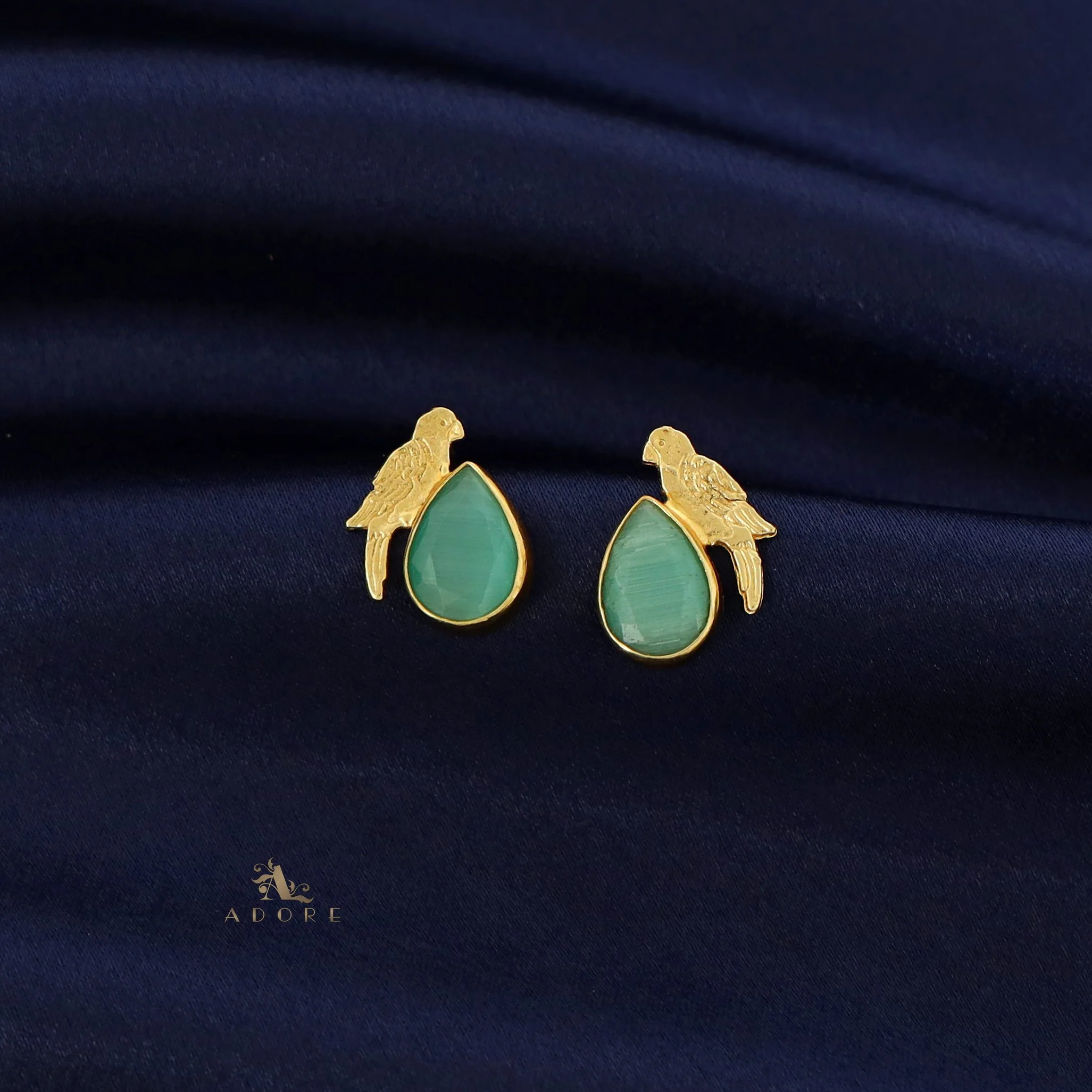 Lorna Glossy Drop Bird Earring - Image 30